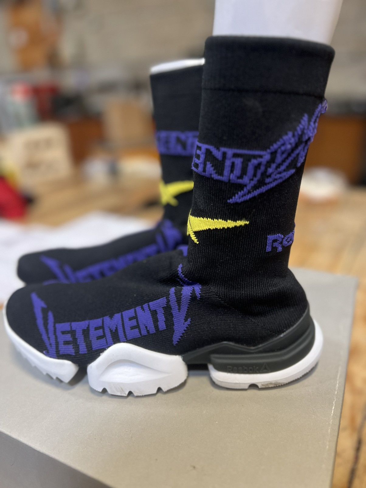 Reebok × Vetements Vetements x Reebok sock boots Size US 8 / EU 41 - 1 Thumbnail