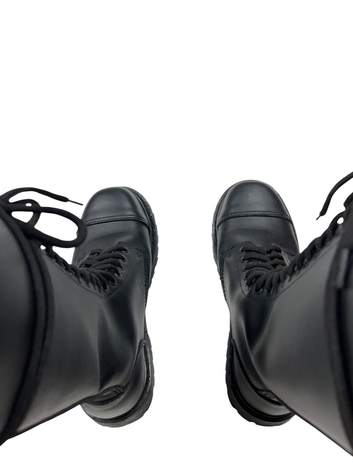 Undercover Vintage Undercover 20 Eye High Leather Combat Boot Steel Toe Size US 9 / EU 42 - 8 Thumbnail