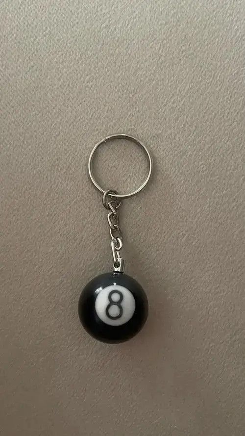 Other Billiard Pool Keychain Size ONE SIZE - 1 Thumbnail