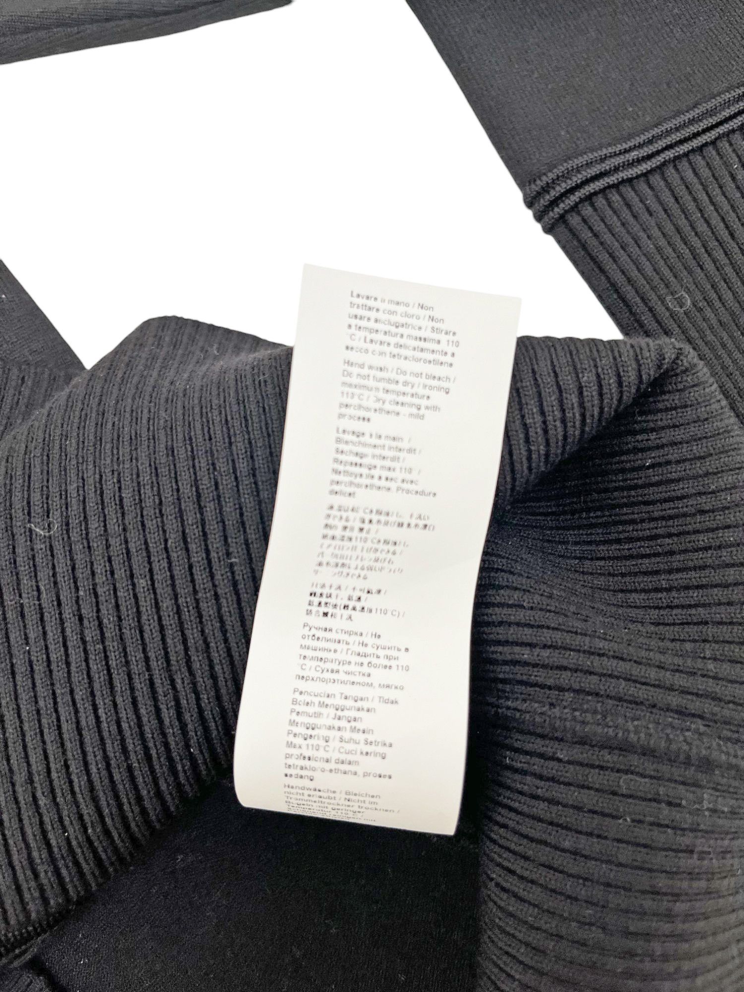 Roberto Cavalli F/W 2012 Black Cut-Out Wool Longsleeve Size S / US 4 / IT 40 - 12 Thumbnail