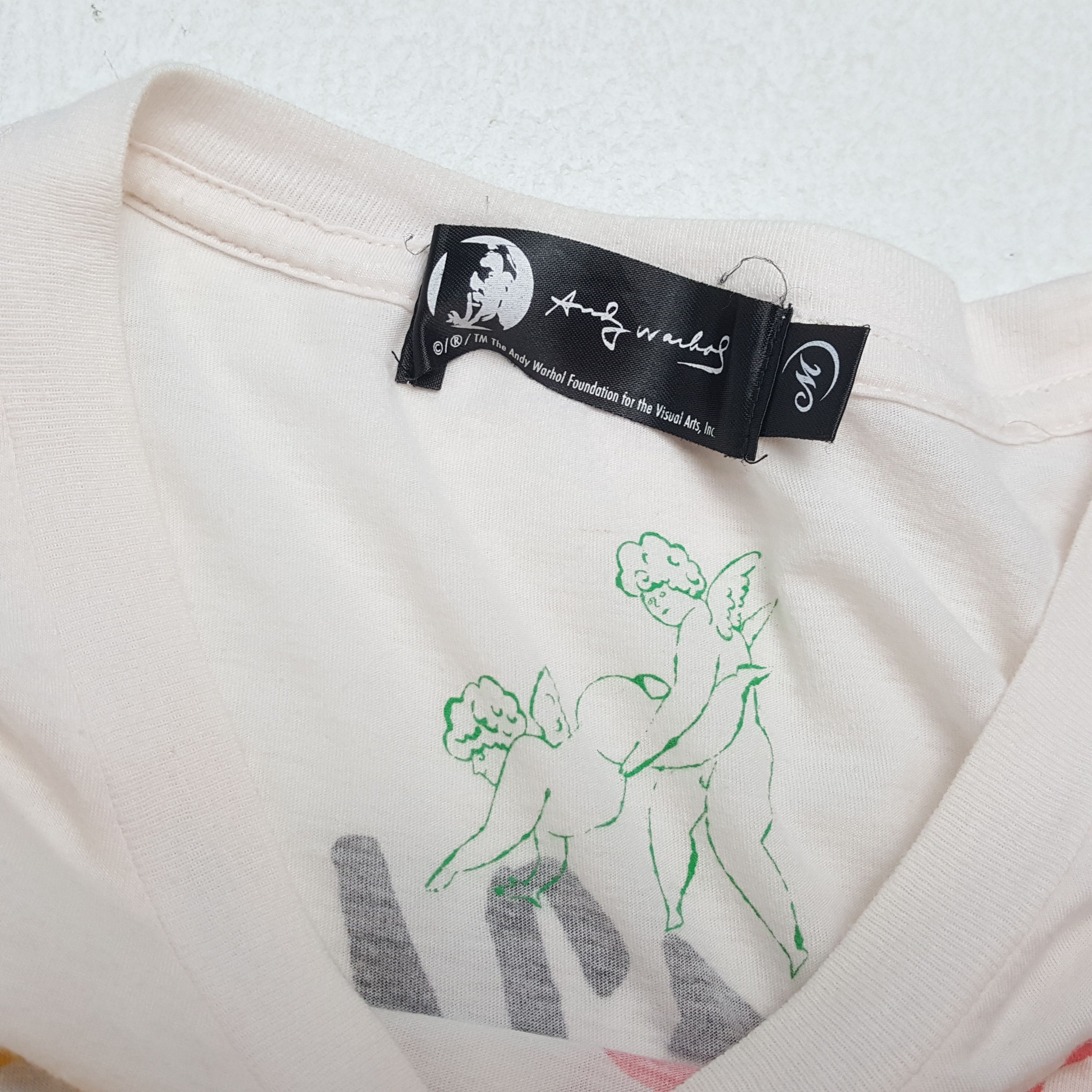 Andy Warhol × Hysteric Glamour × Japanese Brand HYSTERIC GLAMOUR ANDY WARHOL Custom Art Tshirt Size US M / EU 48-50 / 2 - 8 Thumbnail