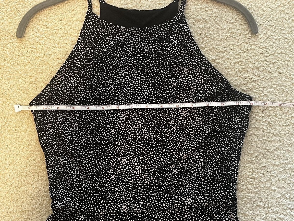 AQUA Aqua Black and White Halter Dress size M Size M / US 6-8 / IT 42-44 - 6 Thumbnail