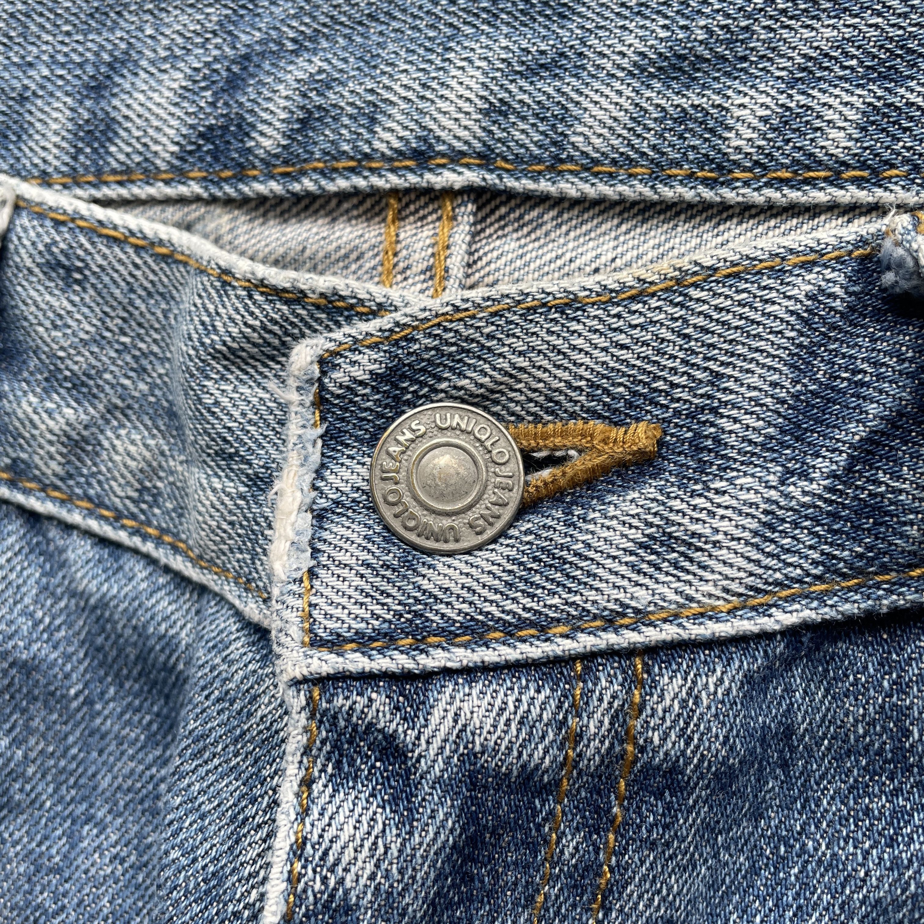 Japanese Brand × Vintage Vintage Japanese Jeans Faded Distressed Denim Pants W31x29.5 Size US 31 - 6 Thumbnail