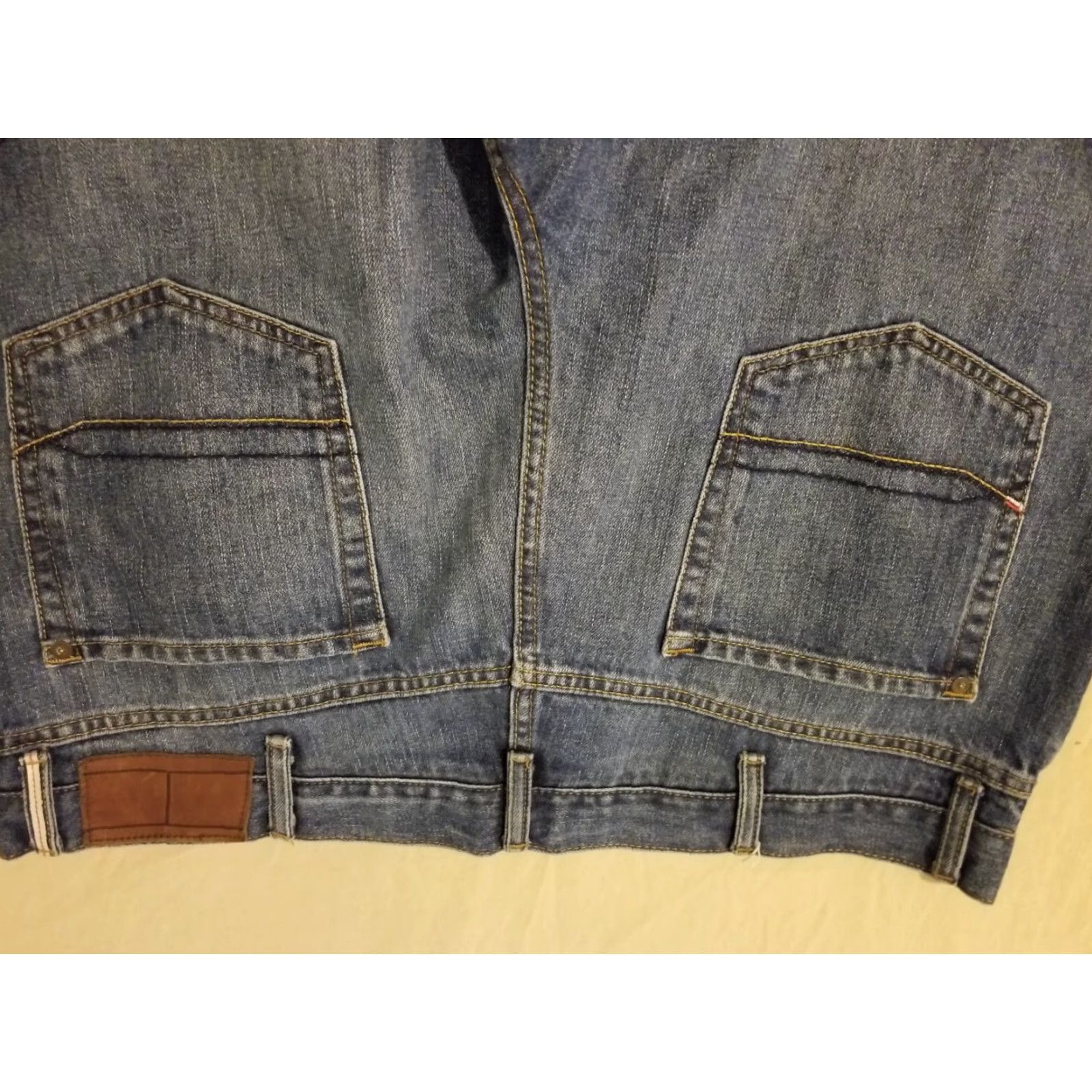 Tommy Hilfiger Tommy Hilfiger Jeans Mens 40x32 Slim Straight Denim Blue Slimming 40x32 Regular Mens Jeans Size US 40 / EU 56 - 2 Thumbnail