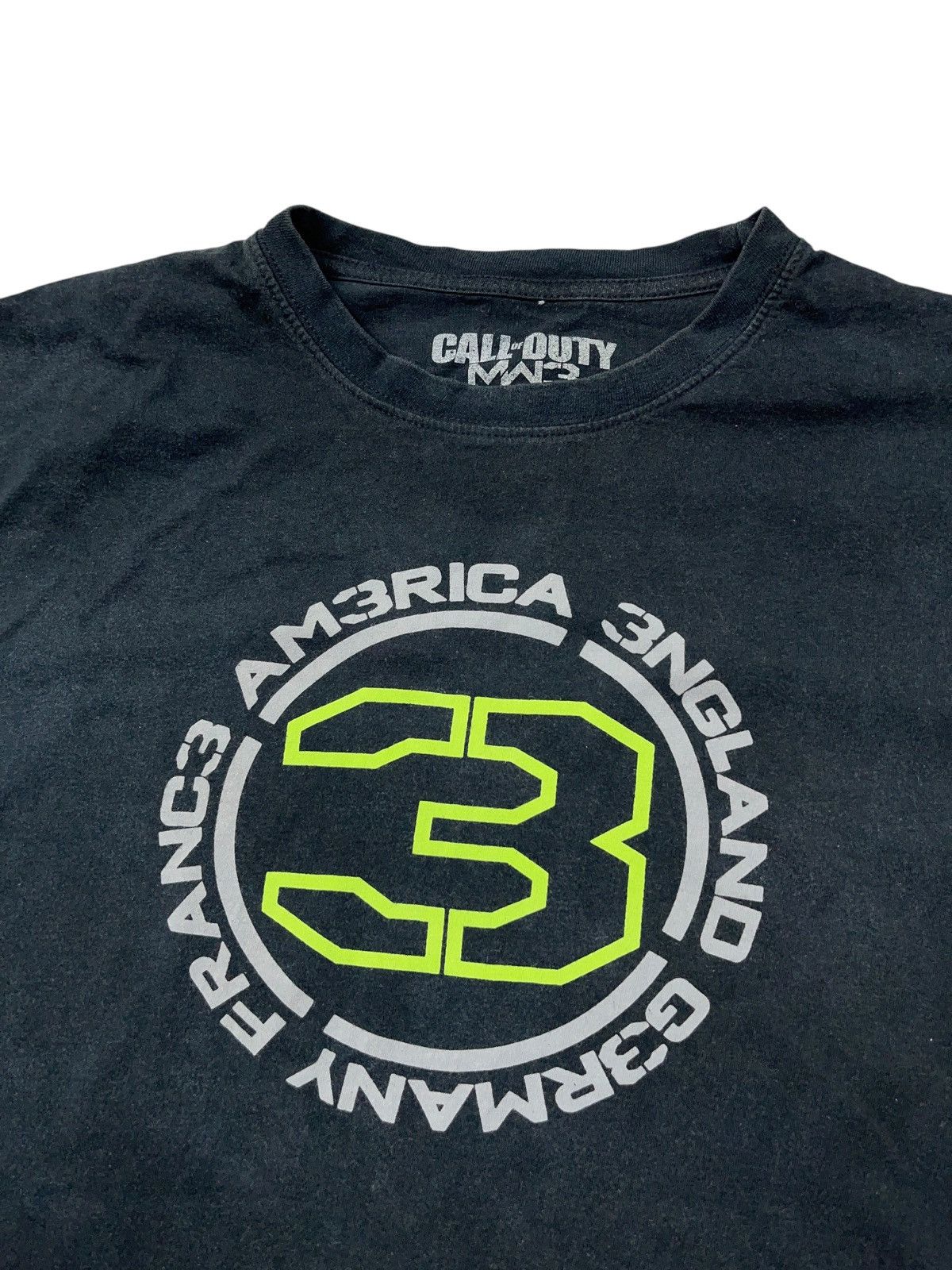 The Game Call Of Duty Modern Warfare 3 T-shirt Faded Promo FPS y2k Size US L / EU 52-54 / 3 - 5 Thumbnail