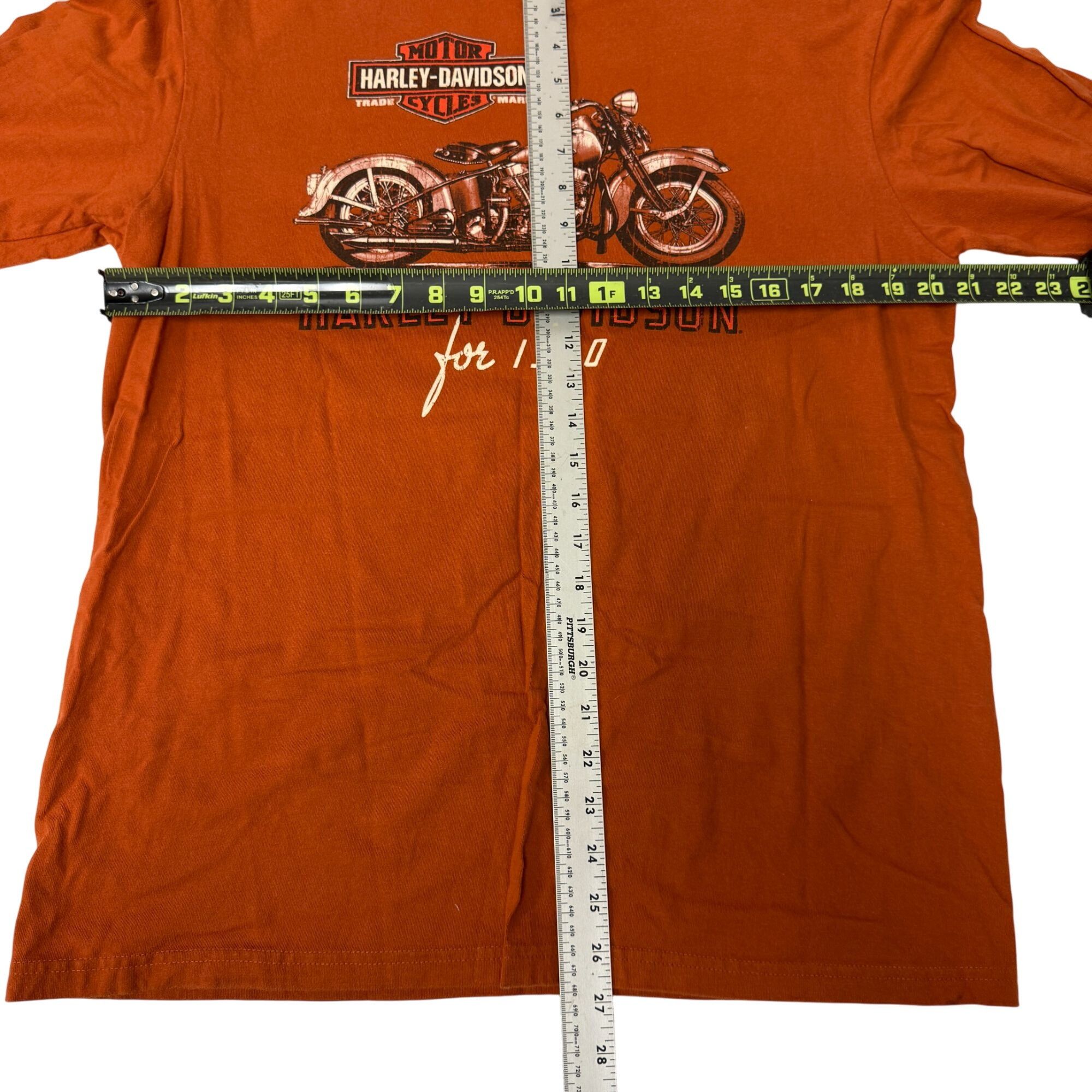 Harley Davidson THUNDER TOWER COLUMBIA SC Motorcycle Biker HD Long Sleeve T Size US L / EU 52-54 / 3 - 9 Thumbnail