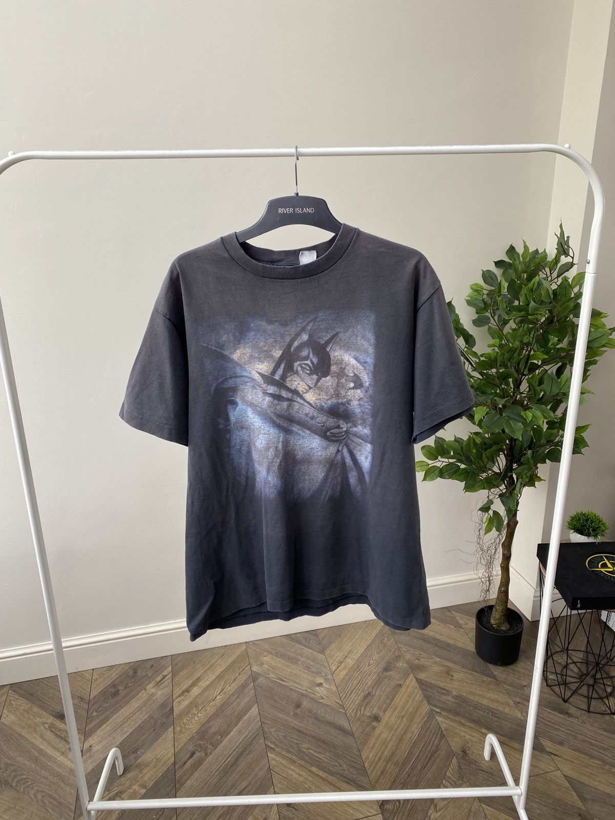 Band Tees × DC Comics × Vintage Vintage Batman Forever Val Kilmer 1995 DC Comics T Shirt 90s Size US L / EU 52-54 / 3 - 1 Thumbnail