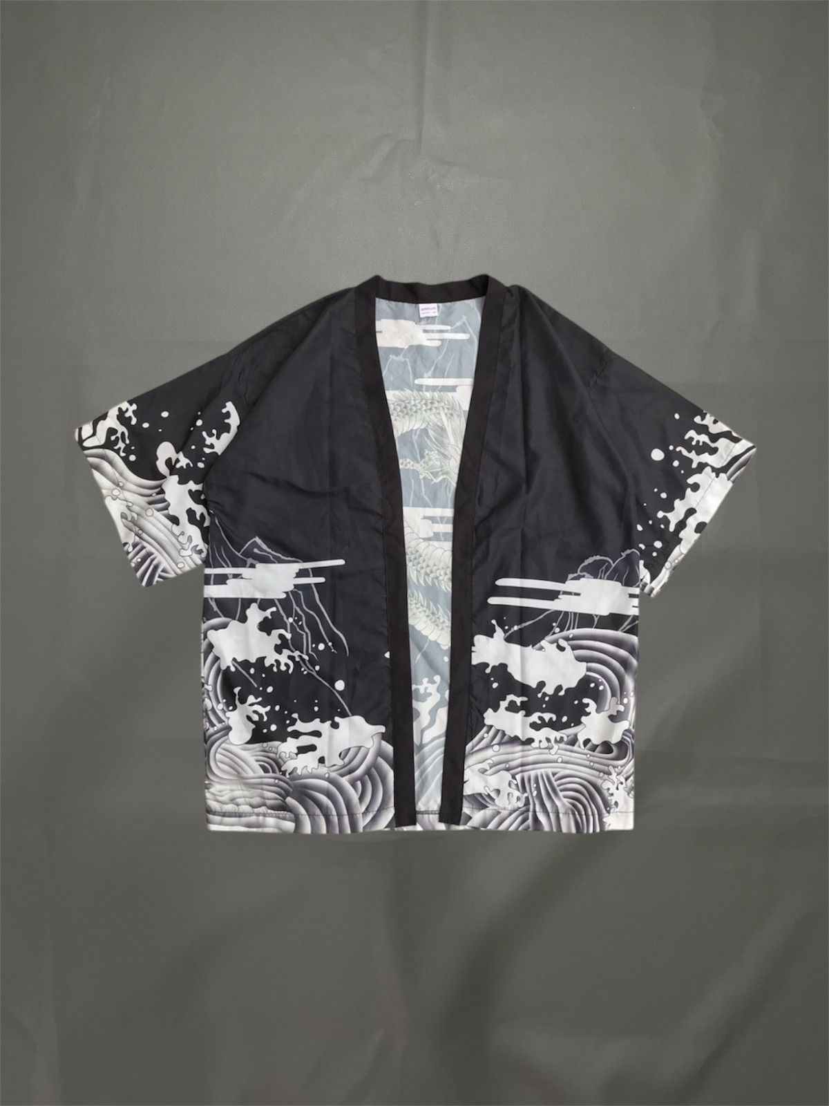 Japanese Brand Japanese Sukajan Kimono Shirt dragon Size US L / EU 52-54 / 3 - 1 Thumbnail