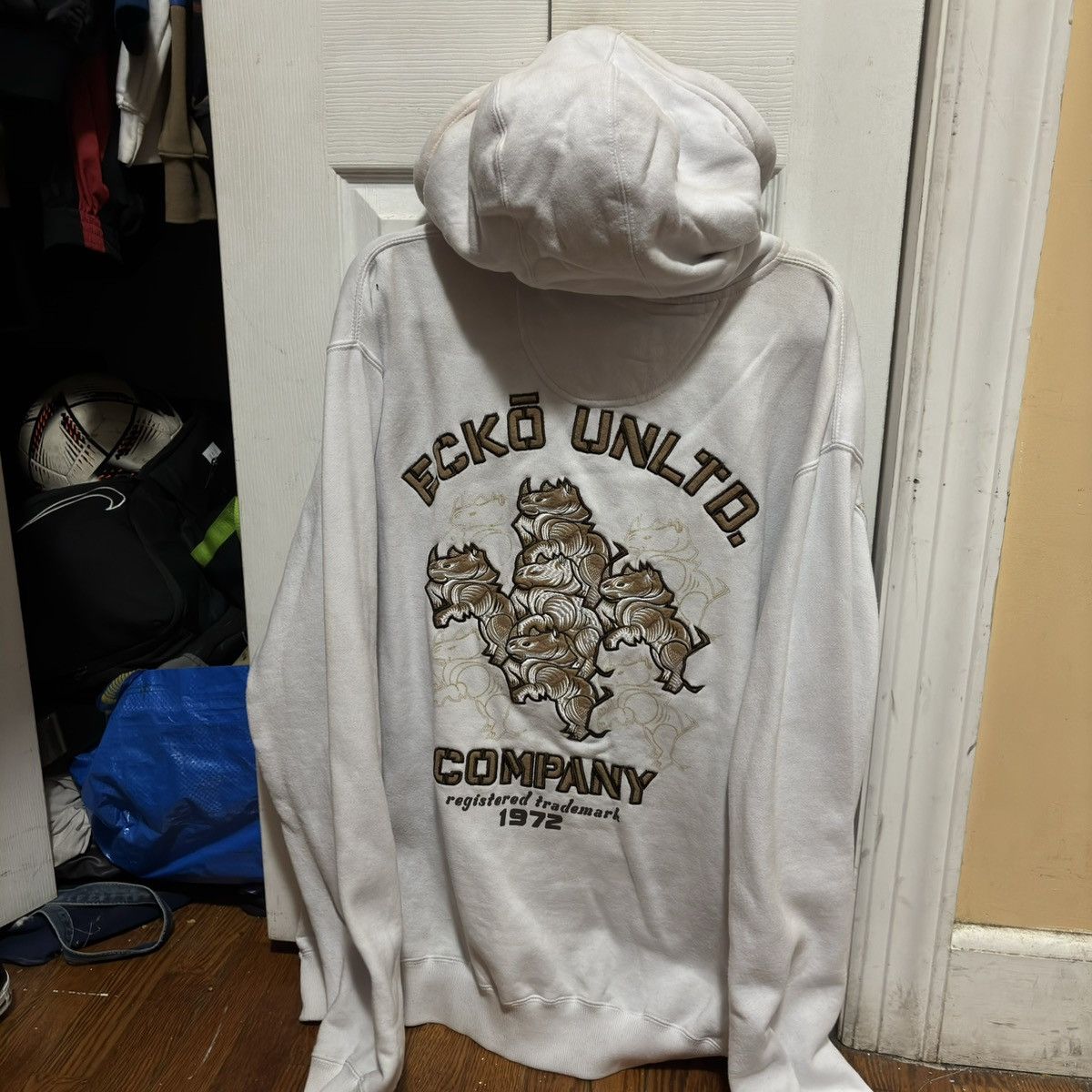 Ecko Unltd. Ecko Unltd Zip Up Hoodie XXL Size US XXL / EU 58 / 5 - 3 Thumbnail
