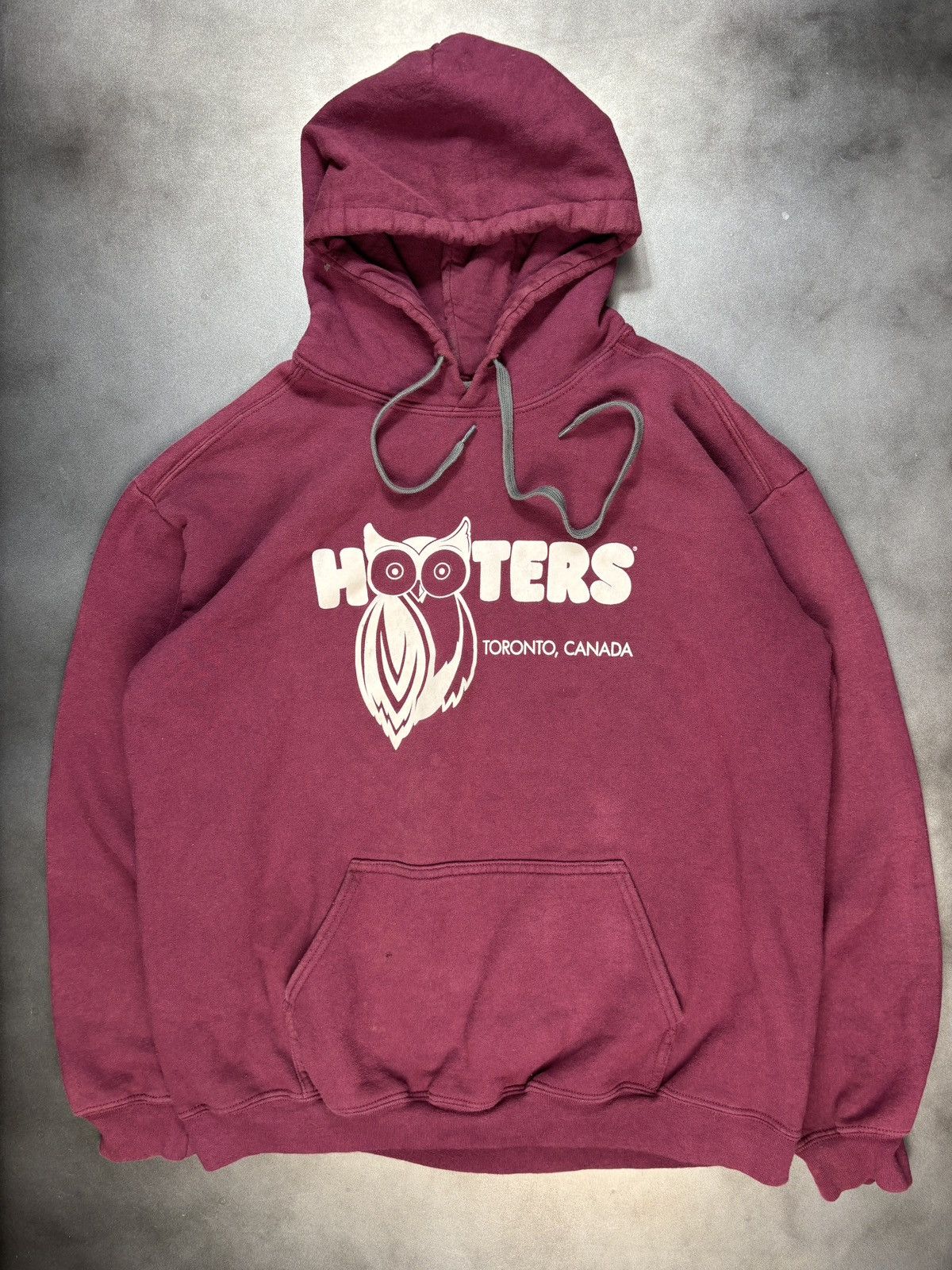 Gildan × Vintage 2000s Hooters Toronto Hoodie Vintage Airbrush Hand Painted Size US M / EU 48-50 / 2 - 11 Thumbnail