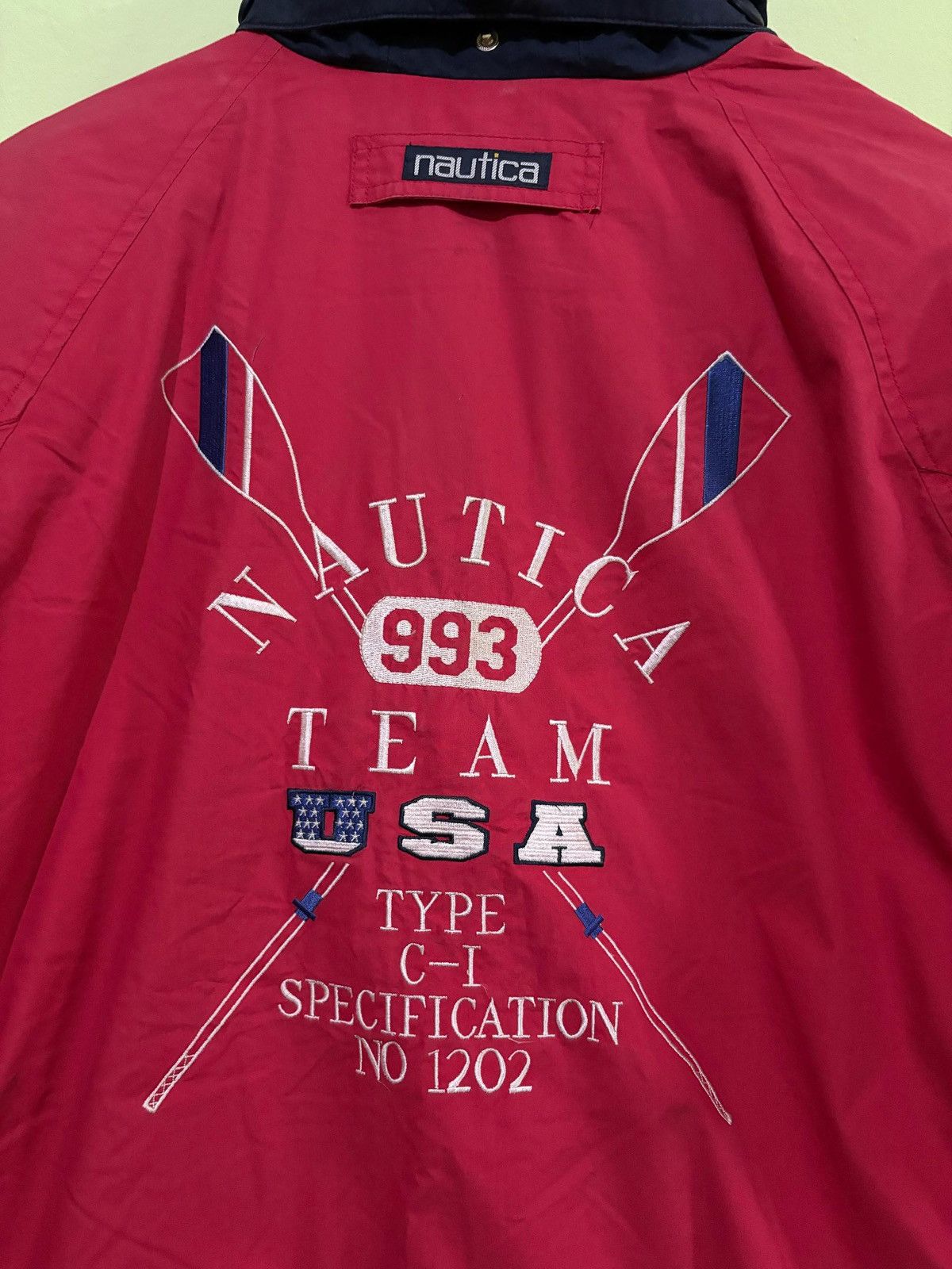 Nautica × Vintage Vintage 90’s Nautica Team USA Puffer Jacket Nice Design Size US M / EU 48-50 / 2 - 10 Thumbnail