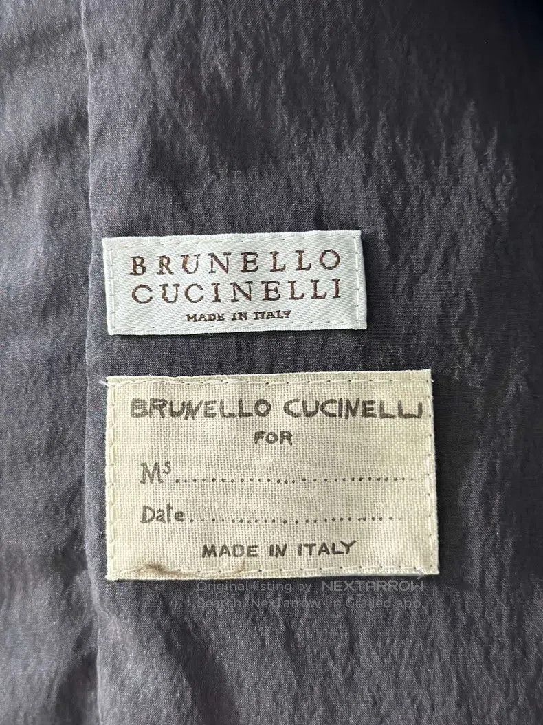 Brunello Cucinelli Brunello Cucinelli Gray Cotton Jacket Size US XS / EU 42 / 0 - 5 Thumbnail