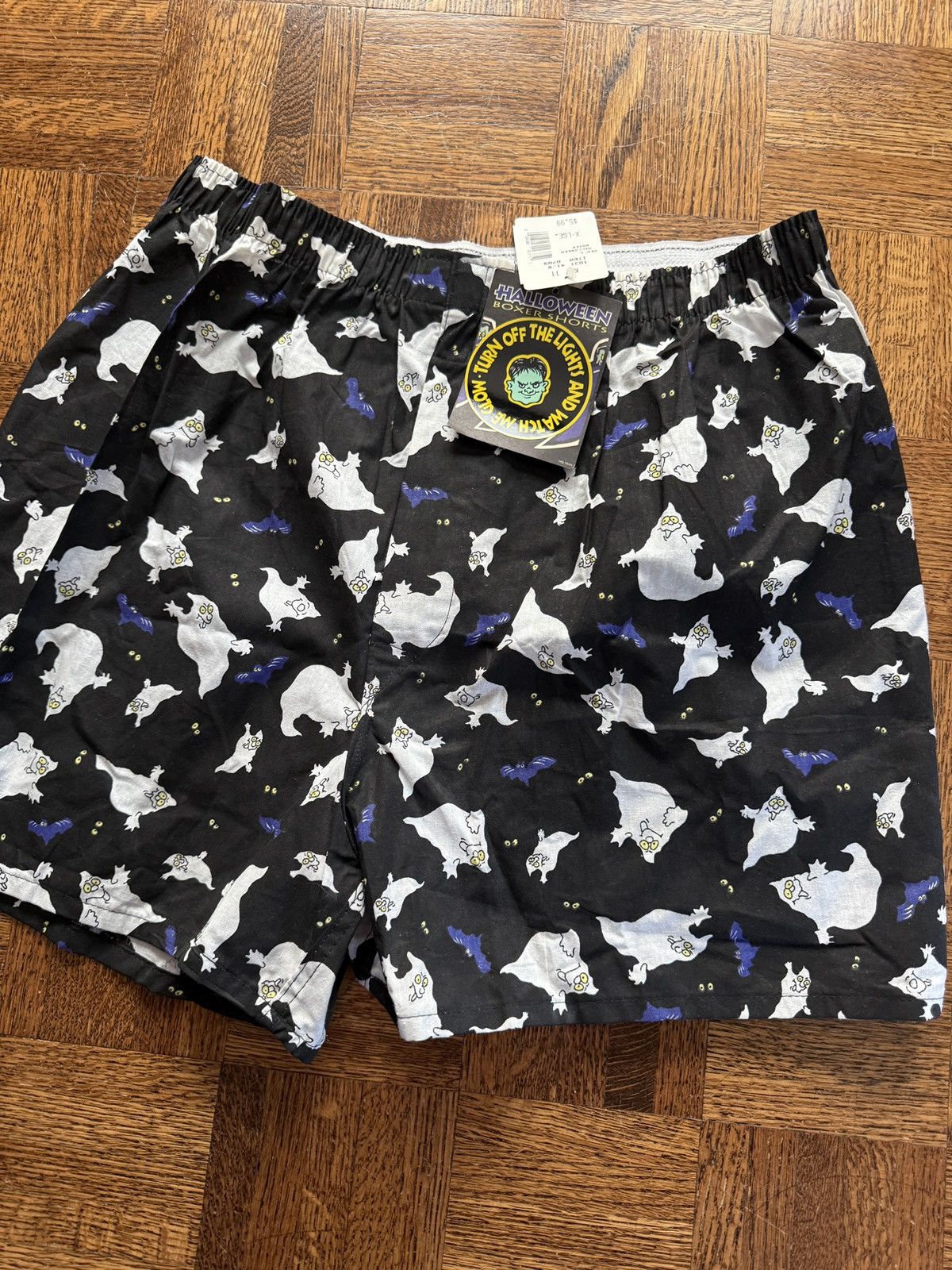 Vintage NWT Vintage Ghost Halloween Boxer Shorts Size US 40 / EU 56 - 3 Thumbnail