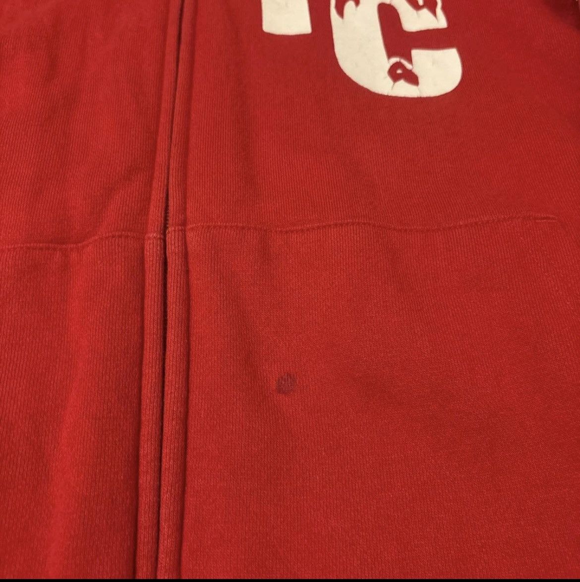 Icecream RARE OG 2008 BBC/ICE CREAM RED CONES & BONES FULLZIP HOODIE Size US L / EU 52-54 / 3 - 4 Thumbnail