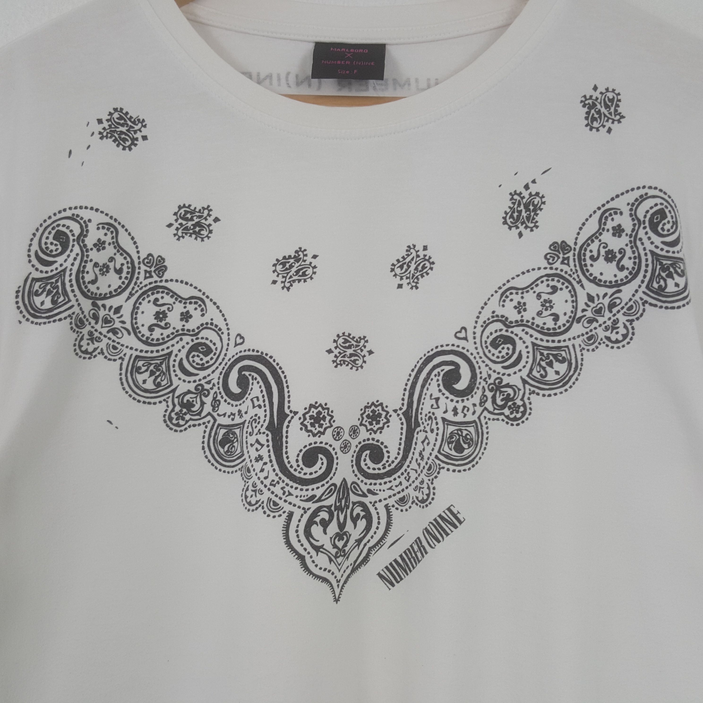 Marlboro × Number (N)ine × Vintage Vintage Marlboro X Number (N)ine Japanese Brand Tshirt Size US L / EU 52-54 / 3 - 2 Thumbnail