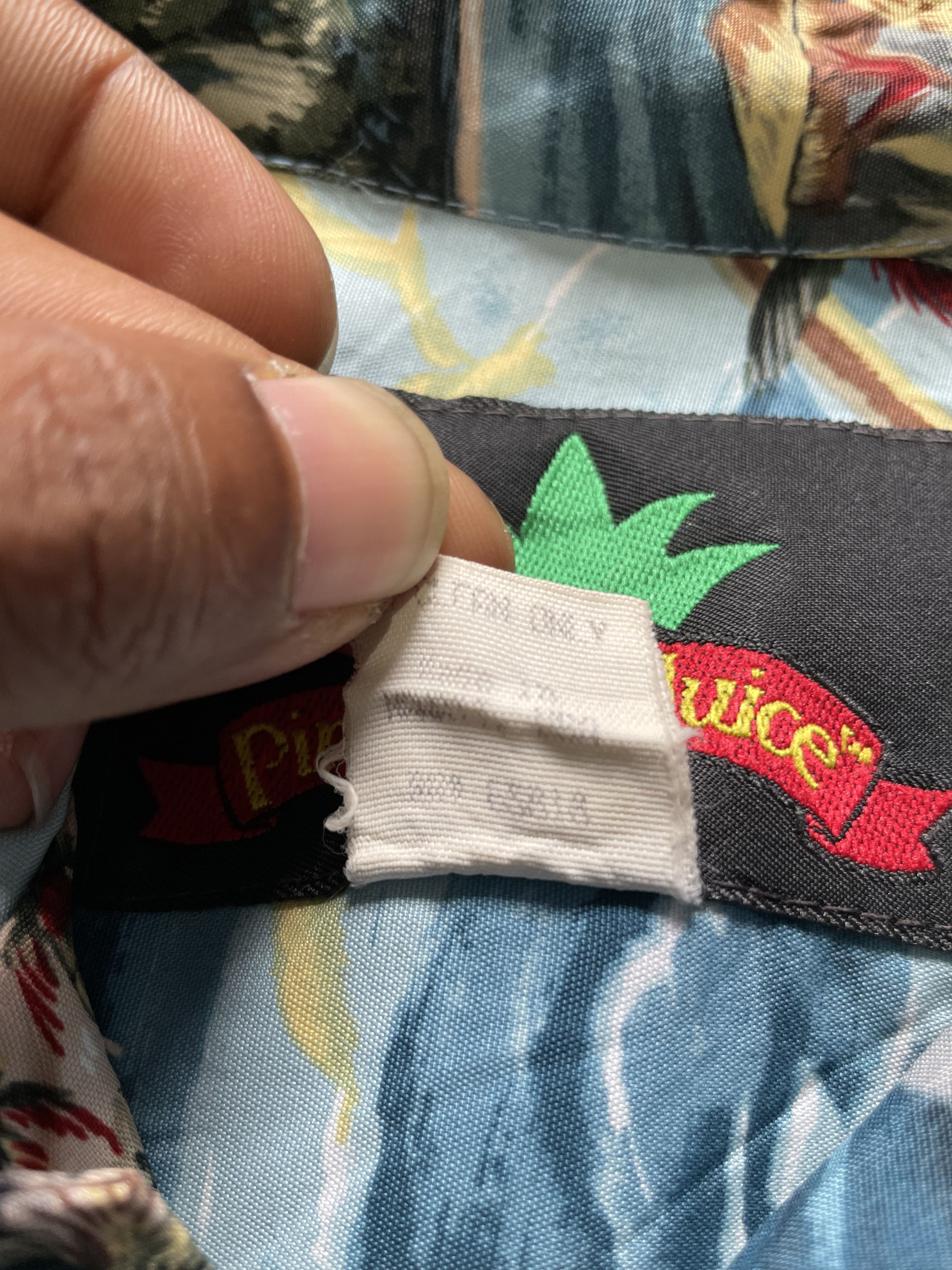 Pineapple Connection Vintage Rare Pineapple Juice Hawaiian Shirt Size US L / EU 52-54 / 3 - 9 Thumbnail
