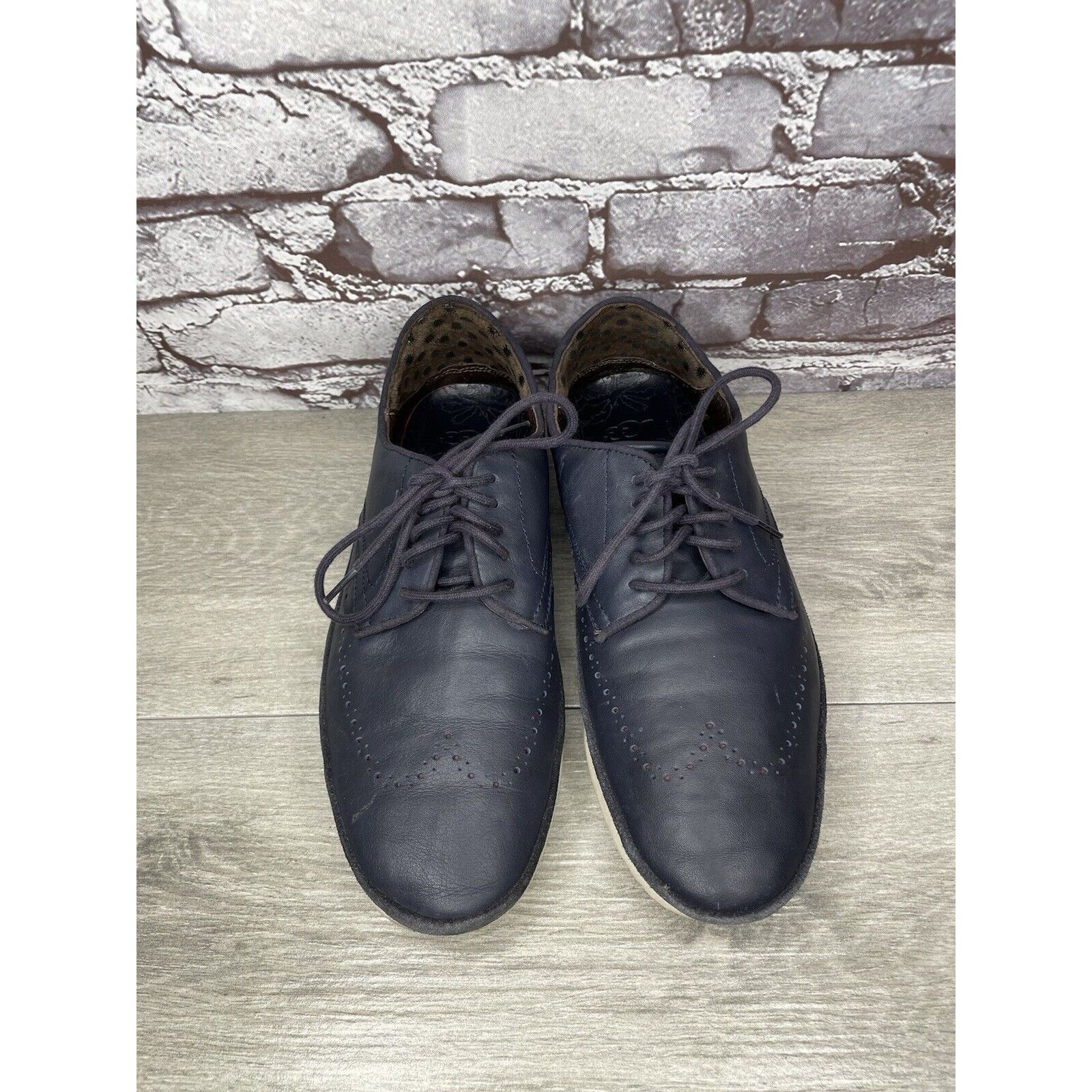 Ugg UGG Energ Blue Leather Cali Wingtip Derby Shoes Men’s Sz 8.5 Size US 8.5 / EU 41-42 - 10 Thumbnail