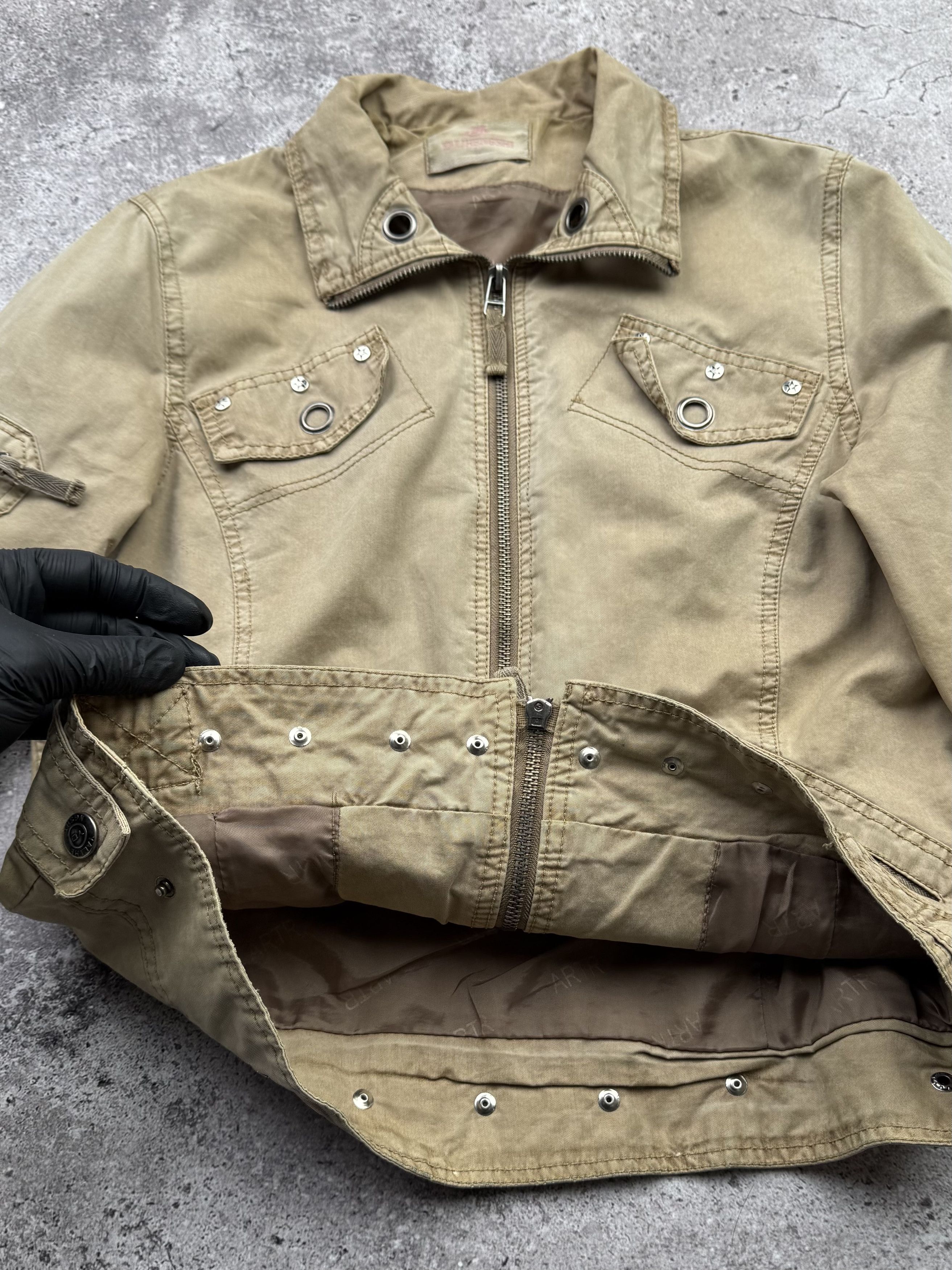 Japanese Brand Vintage Cropped Jacket C606(V74) Size M / US 6-8 / IT 42-44 - 7 Thumbnail