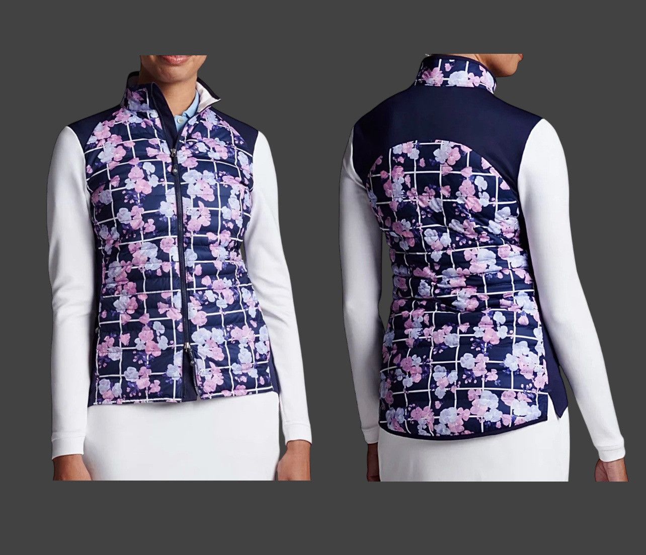 Peter Millar Peter Millar Women’s Merge Hybrid Full Zip Jacket Sz M Size M / US 6-8 / IT 42-44 - 10 Thumbnail