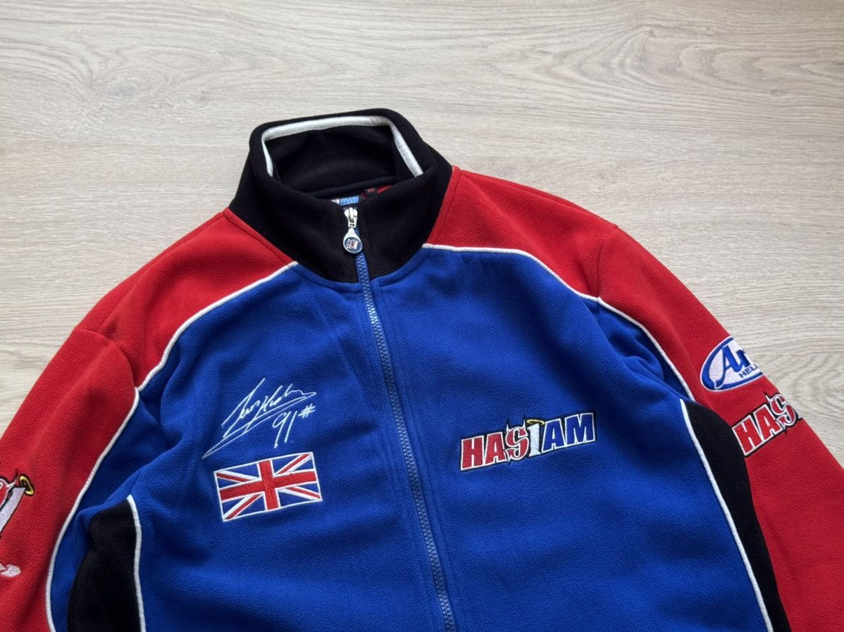 NASCAR Vintage Has1am Nascar Racing y2k Fleece Full Zip Jacket Size US S / EU 44-46 / 1 - 2 Thumbnail