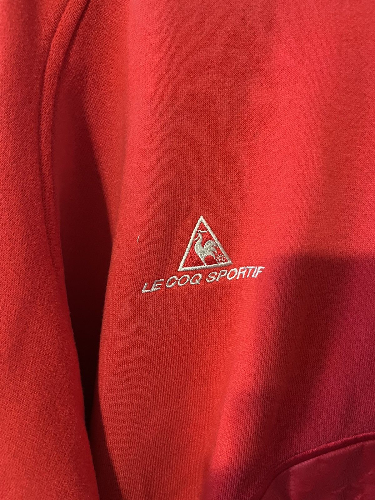 Le Coq Sportif le coq sportif red bus sweatshirt 2002 Size US XL / EU 56 / 4 - 8 Thumbnail