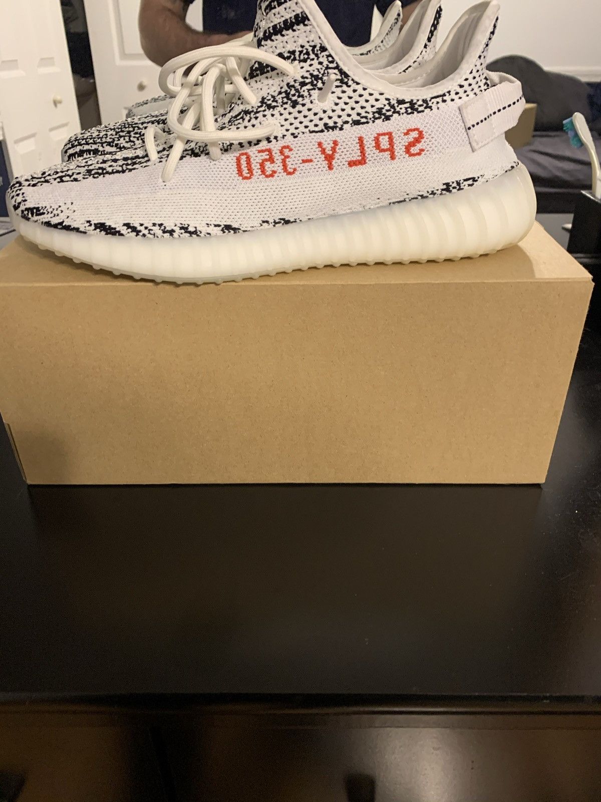 Adidas Adidas Yeezy Boost 350 V2 “Zebra” Men’s Size 10 Size US 10 / EU 43 - 4 Thumbnail