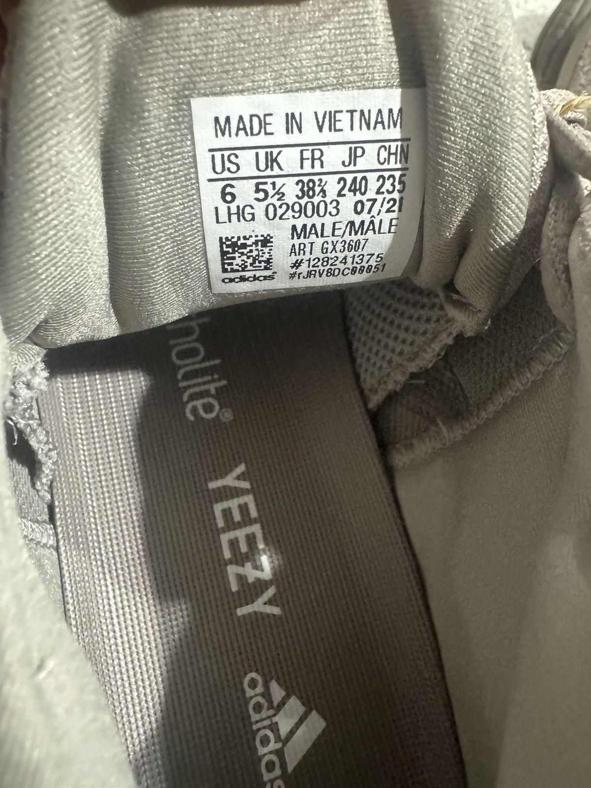 Adidas × Kanye West Adidas Yeezy 500 Ash Grey Size US 6 / EU 39 - 4 Thumbnail