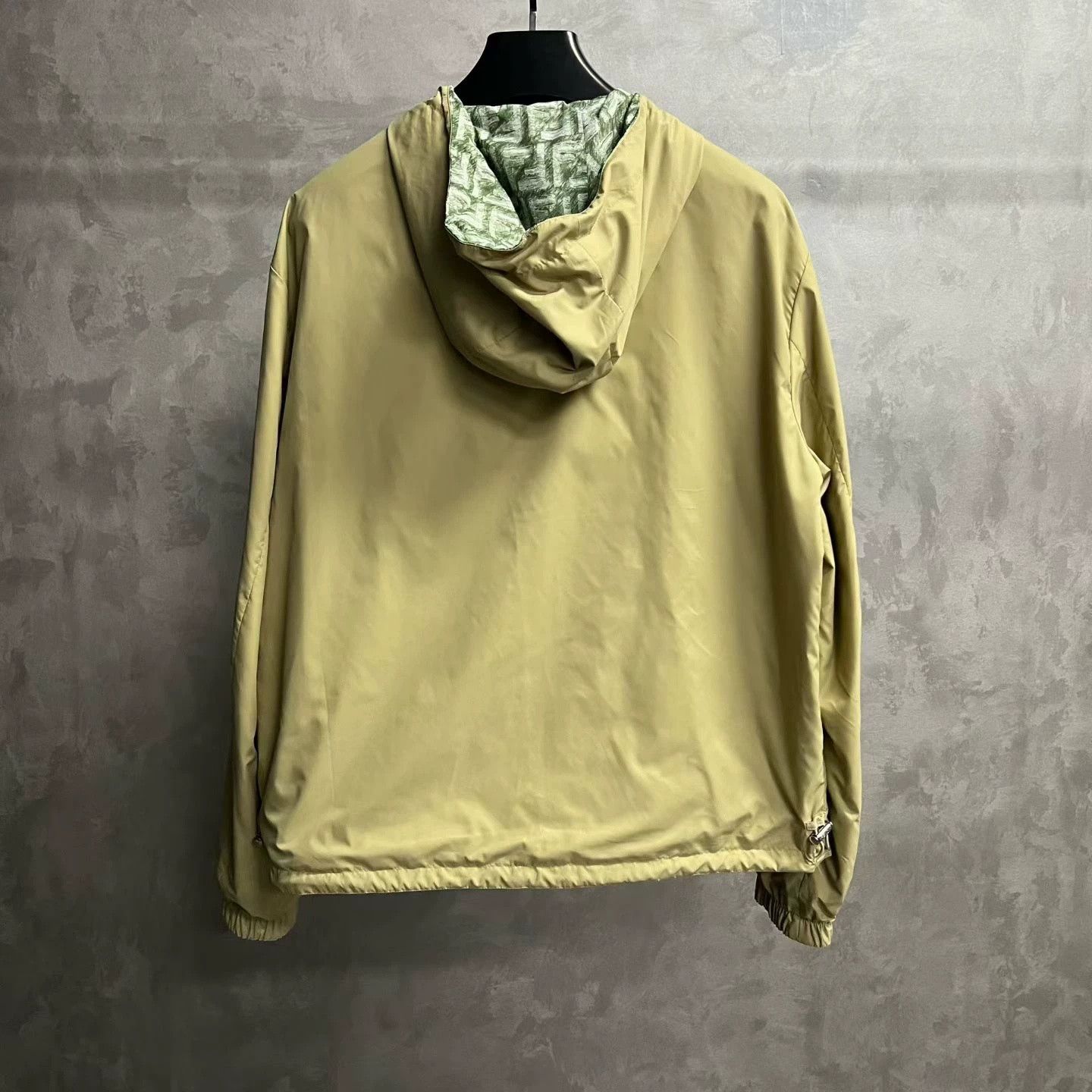 Fendi Fendi Green All-Over Print Reversible Hooded Jacket Size US M / EU 48-50 / 2 - 7 Thumbnail