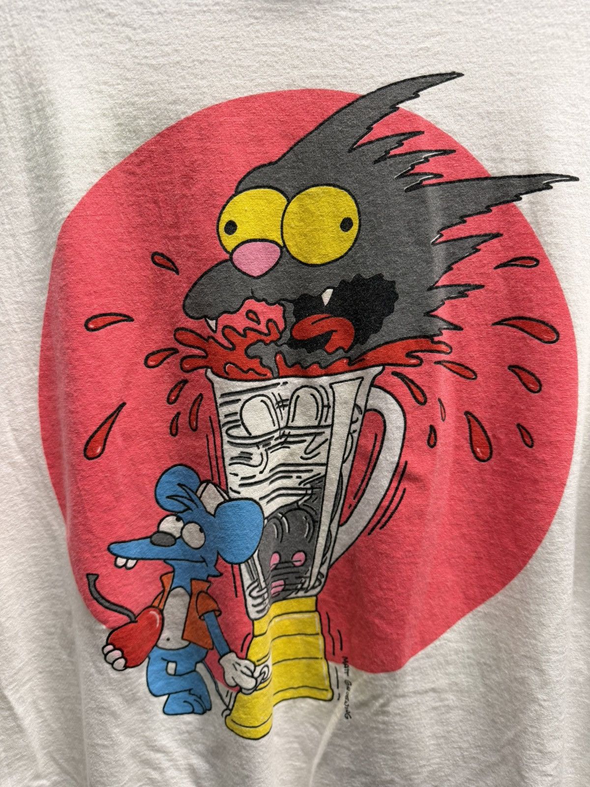 The Simpsons The Simpsons Itchy & Scratchy 1992 T-Shirt Size US XL / EU 56 / 4 - 3 Thumbnail