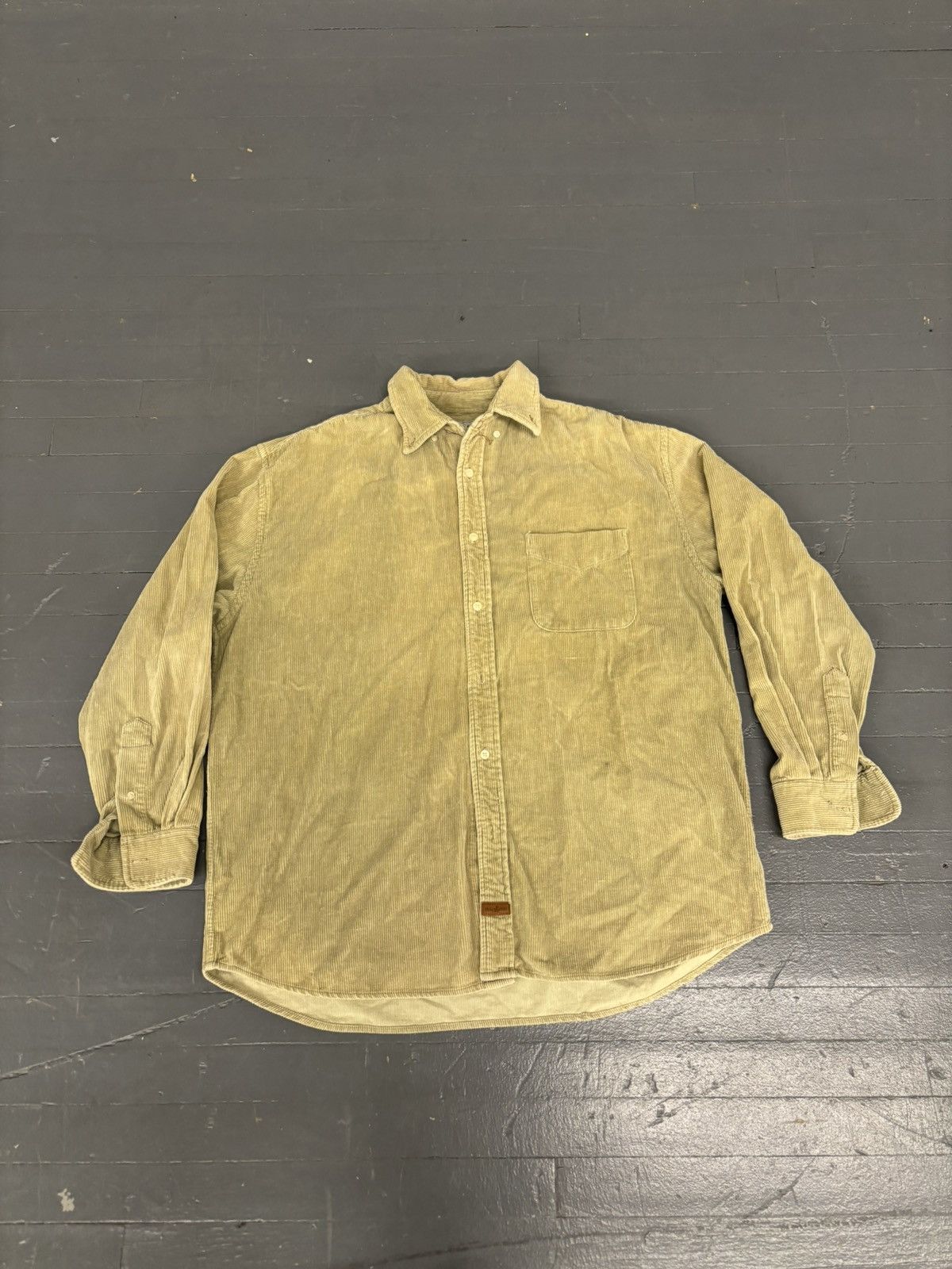 American Eagle Outfitters × Vintage Vintage American eagle outfitters corduroy shirt Size US L / EU 52-54 / 3 - 1 Thumbnail