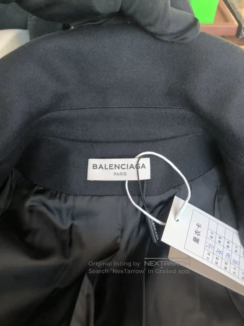 Balenciaga Balenciaga Long Black Coat. Size US M / EU 48-50 / 2 - 3 Thumbnail