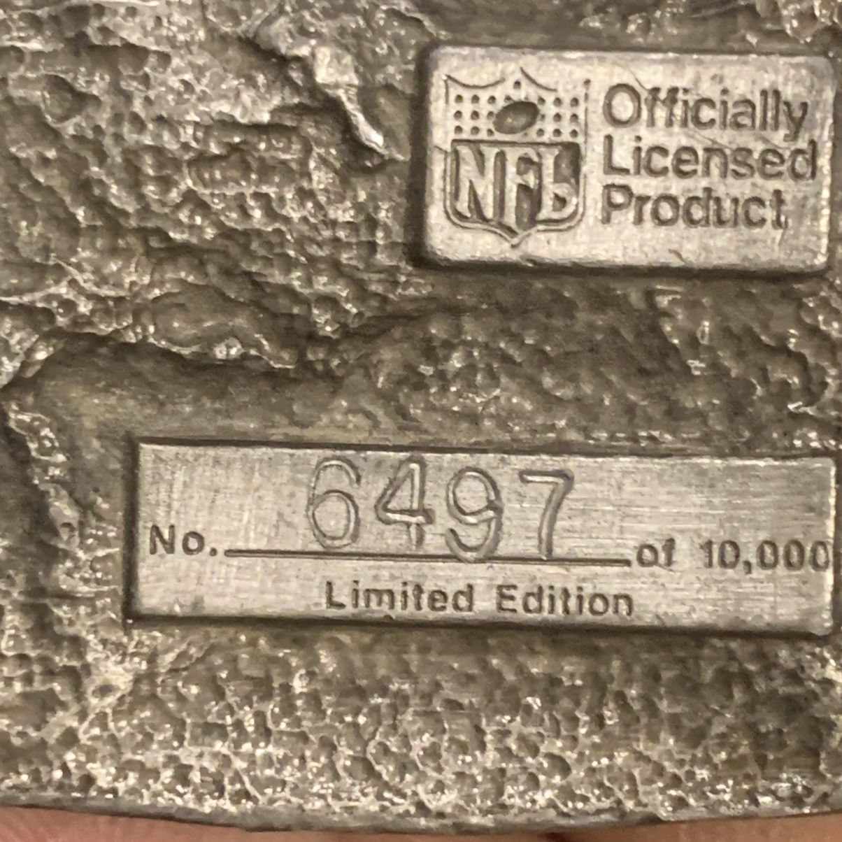 NFL VINTAGE 1988 SAN FRANCISCO 49ERS LIMITED EDITION BELT BUCKLE Size ONE SIZE - 8 Thumbnail