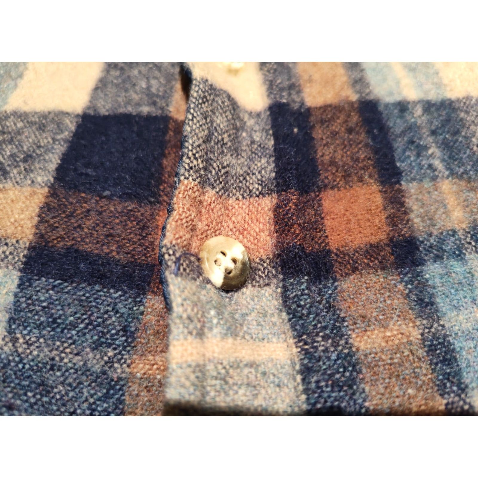 Vintage VINTAGE Sportswear By Country Touch Flannel Shirt Jacket Men Large Wool Blend Plaid Casual 90s Winter Size US L / EU 52-54 / 3 - 6 Thumbnail