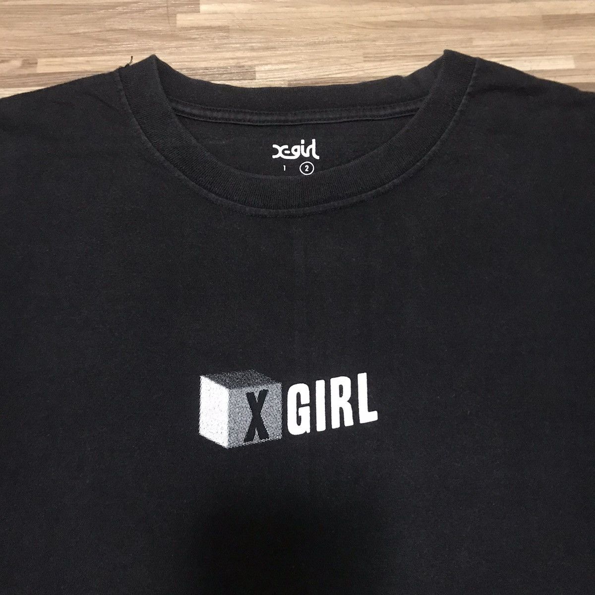Girl Skateboards × Santa Cruz Skateboards XGIRL SKATEBOARDS CENTER LOGOS VERY RARE TEE Size US L / EU 52-54 / 3 - 2 Thumbnail