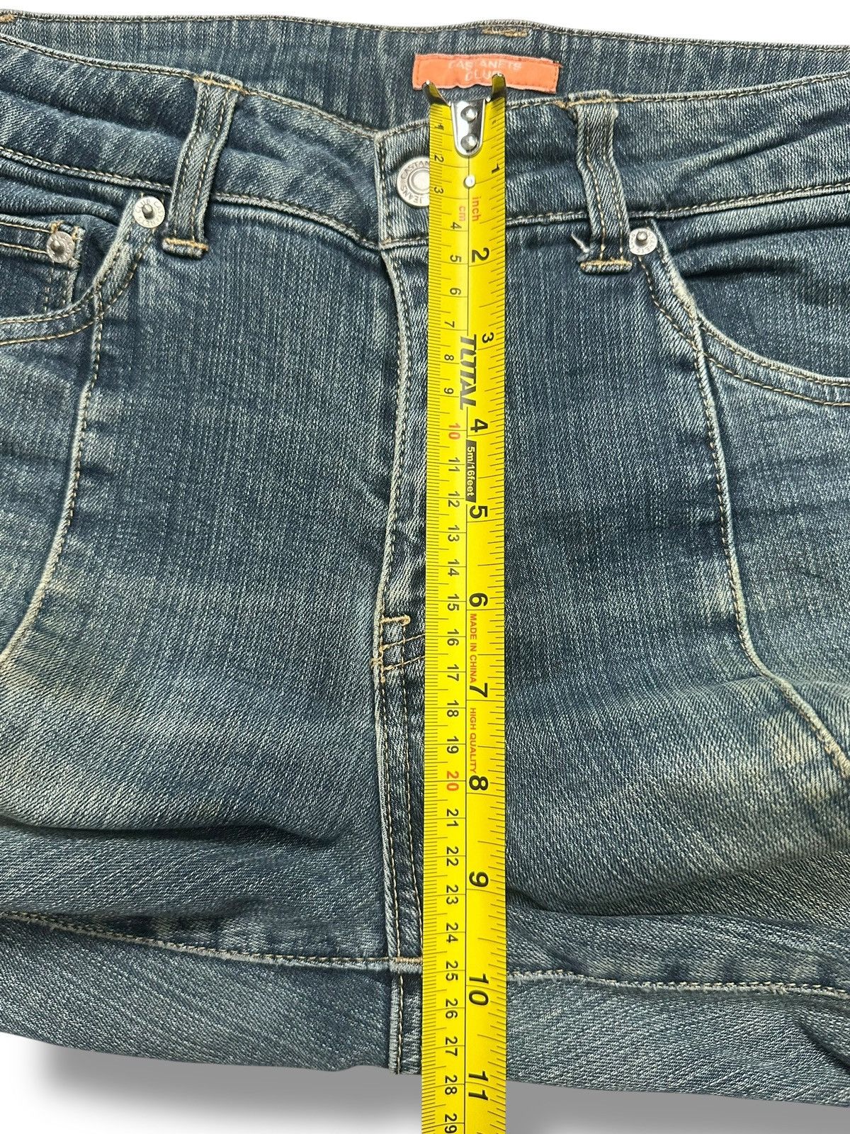 Japanese Brand Vintage Castanets Club Flared Jeans High Rise, Light Wash Size US 31 - 17 Thumbnail