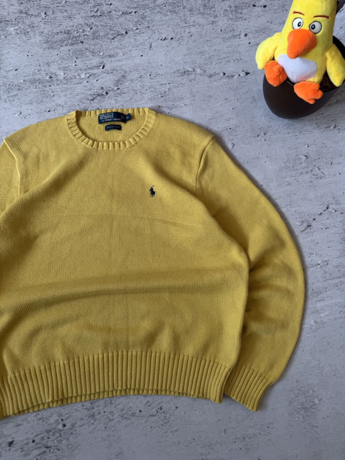 Polo Ralph Lauren × Vintage POLO RALPH LAUREN VINTAGE BASIC LOGO OVERSIZE BAGGY SWEATER Size US XL / EU 56 / 4 - 4 Thumbnail