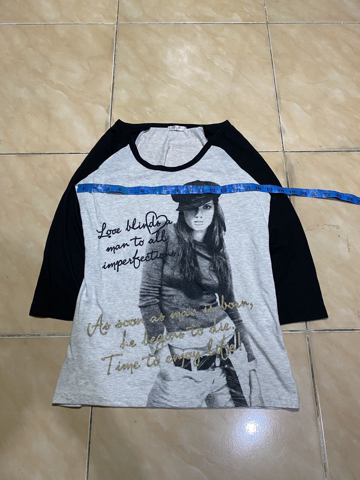 Hysteric Glamour ❤️‍🔥LONGSLEVEE Y2K GRILS GRAPHIC STYLE ❤️‍🔥 Size US L / EU 52-54 / 3 - 5 Thumbnail
