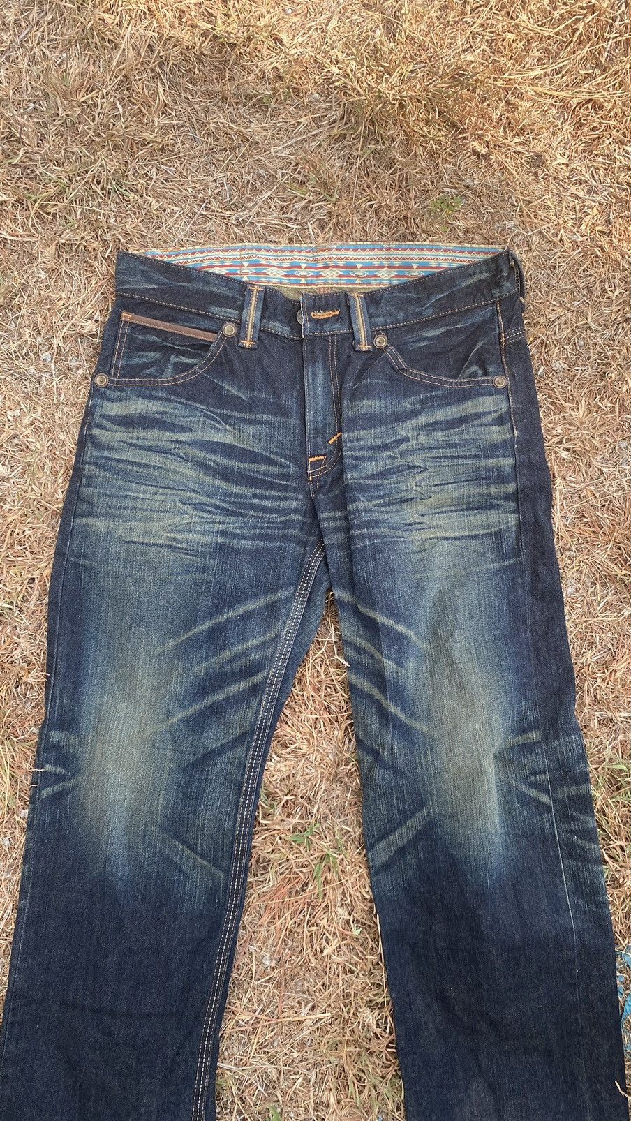 Edwin EDWIN EXCLUSIVE VINTAGE RARE WITH NAVAJO POCKET Size US 34 / EU 50 - 3 Thumbnail