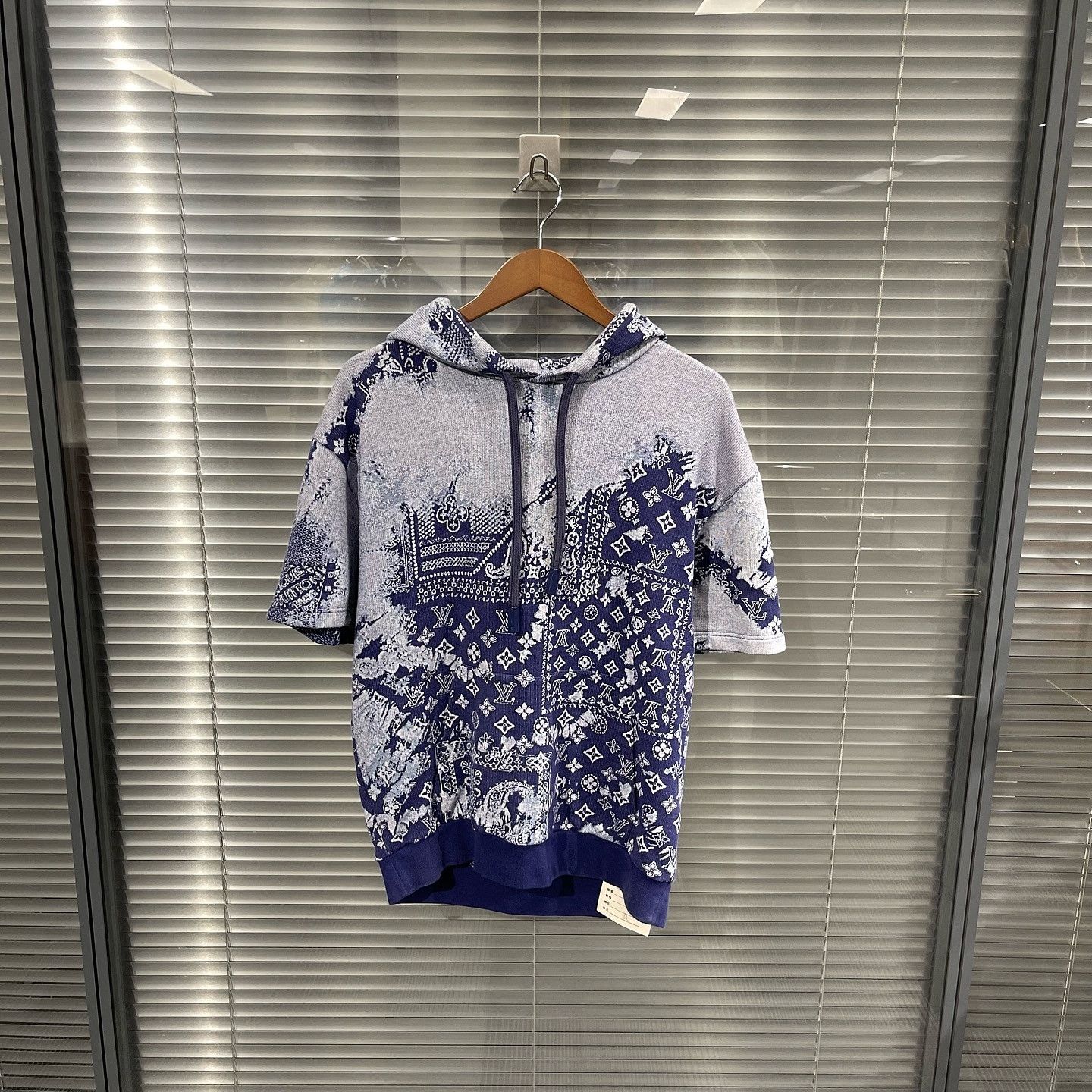 Louis Vuitton Custom Louis Vuitton fuzzy hoodie + shorts | Grailed