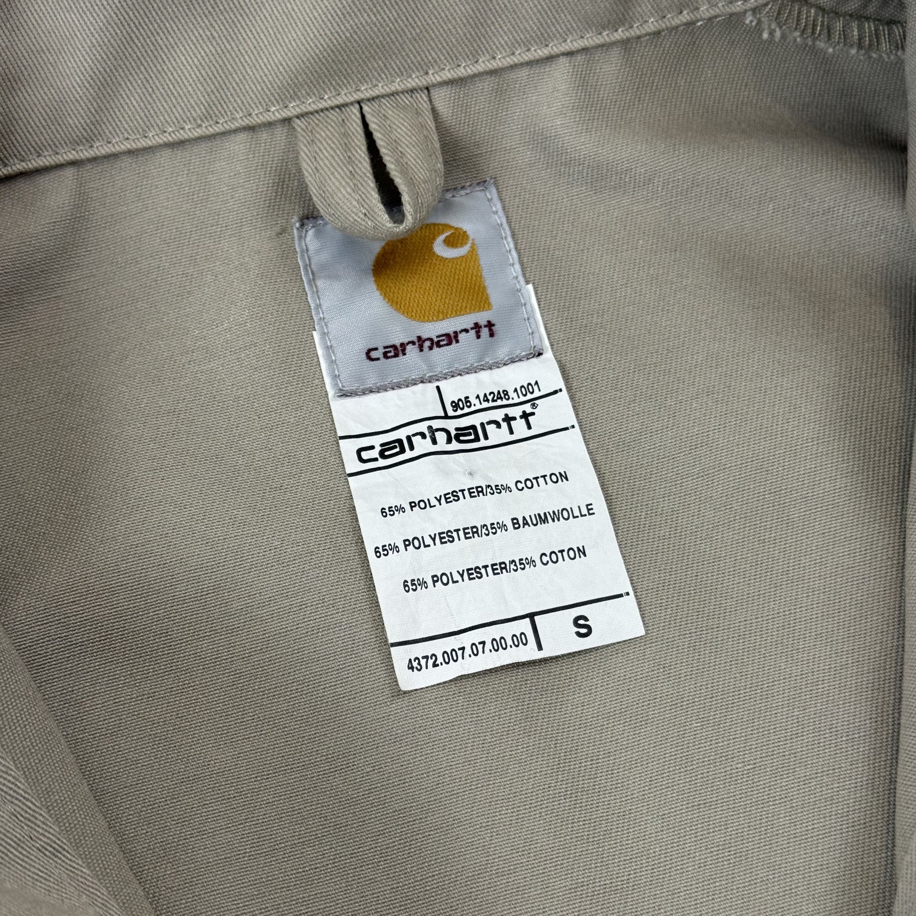 Carhartt Vintage Carhartt 90s Light Workwear Beige Jacket Size US S / EU 44-46 / 1 - 10 Thumbnail