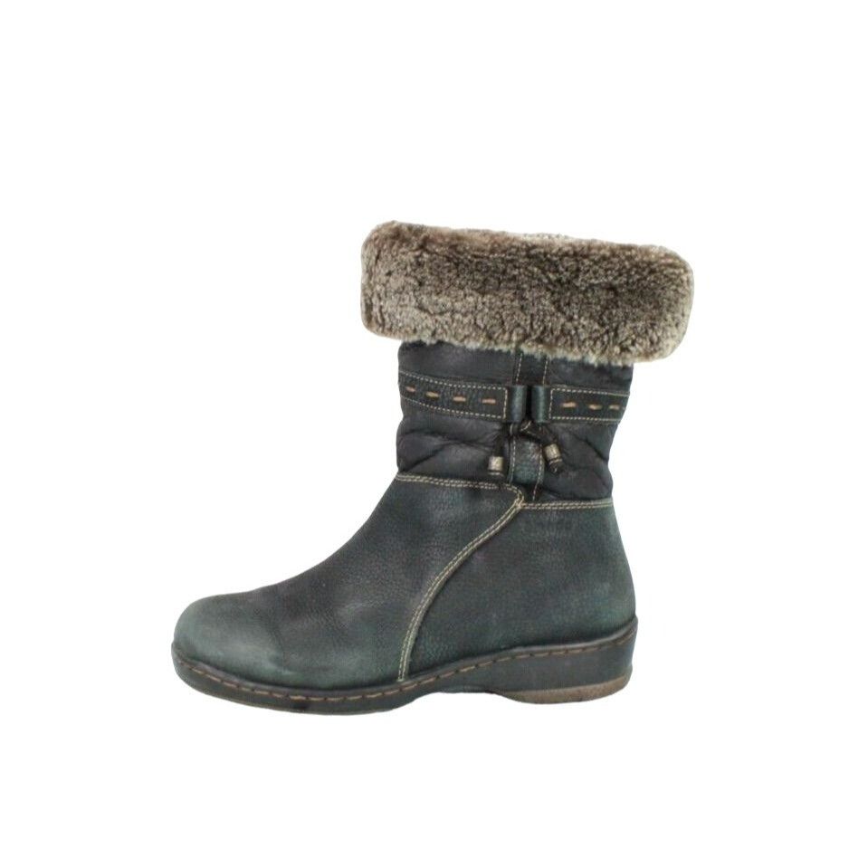 Blondo × Leather Blondo Women's Masym Mushroom Waterproof Fur Lined Boots Size US 8.5 / IT 38.5 - 1 Thumbnail