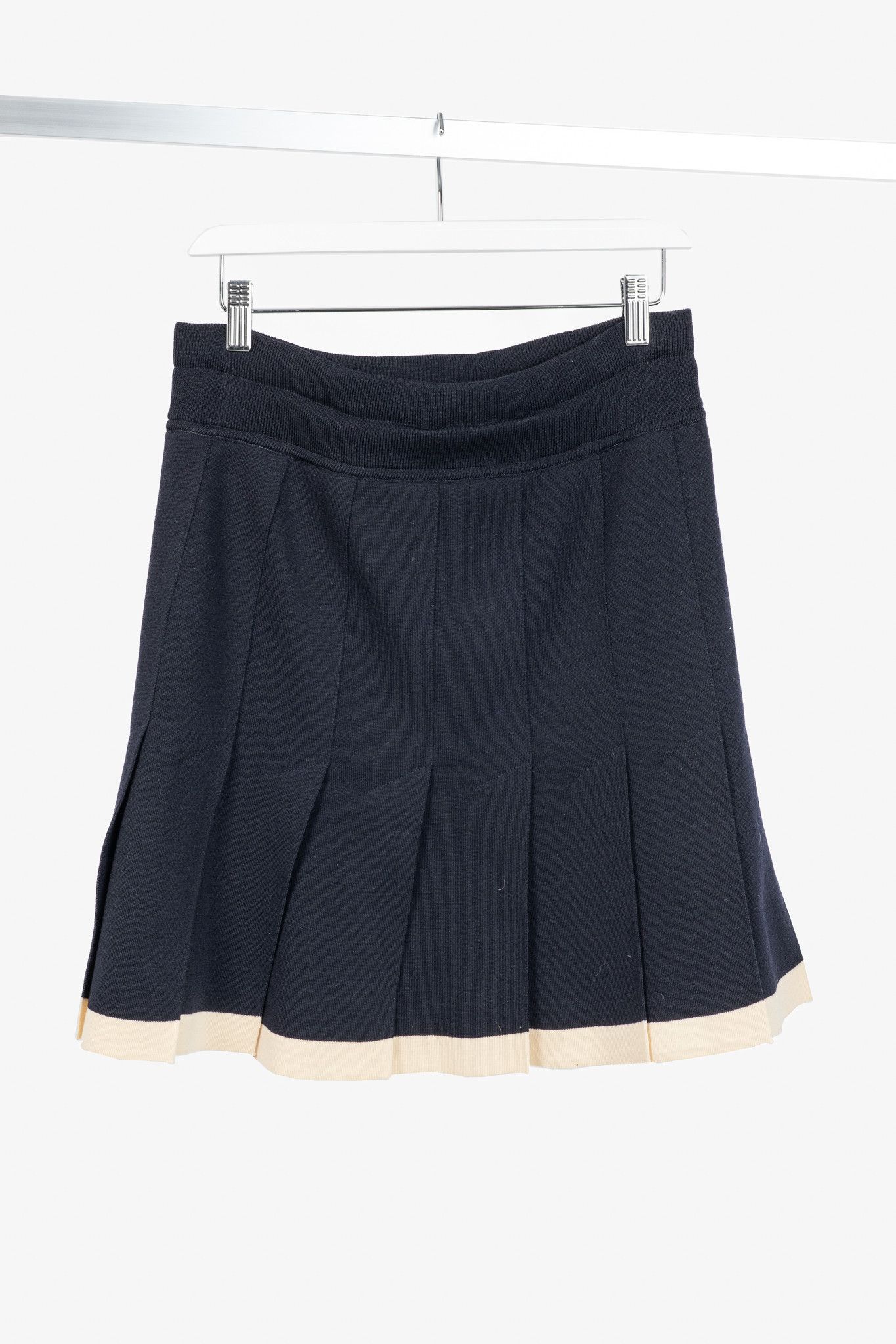 Escada Escada by Margaretha Ley Wool-Knit Piped Sweater & Skirt Set Size S / US 4 / IT 40 - 12 Thumbnail