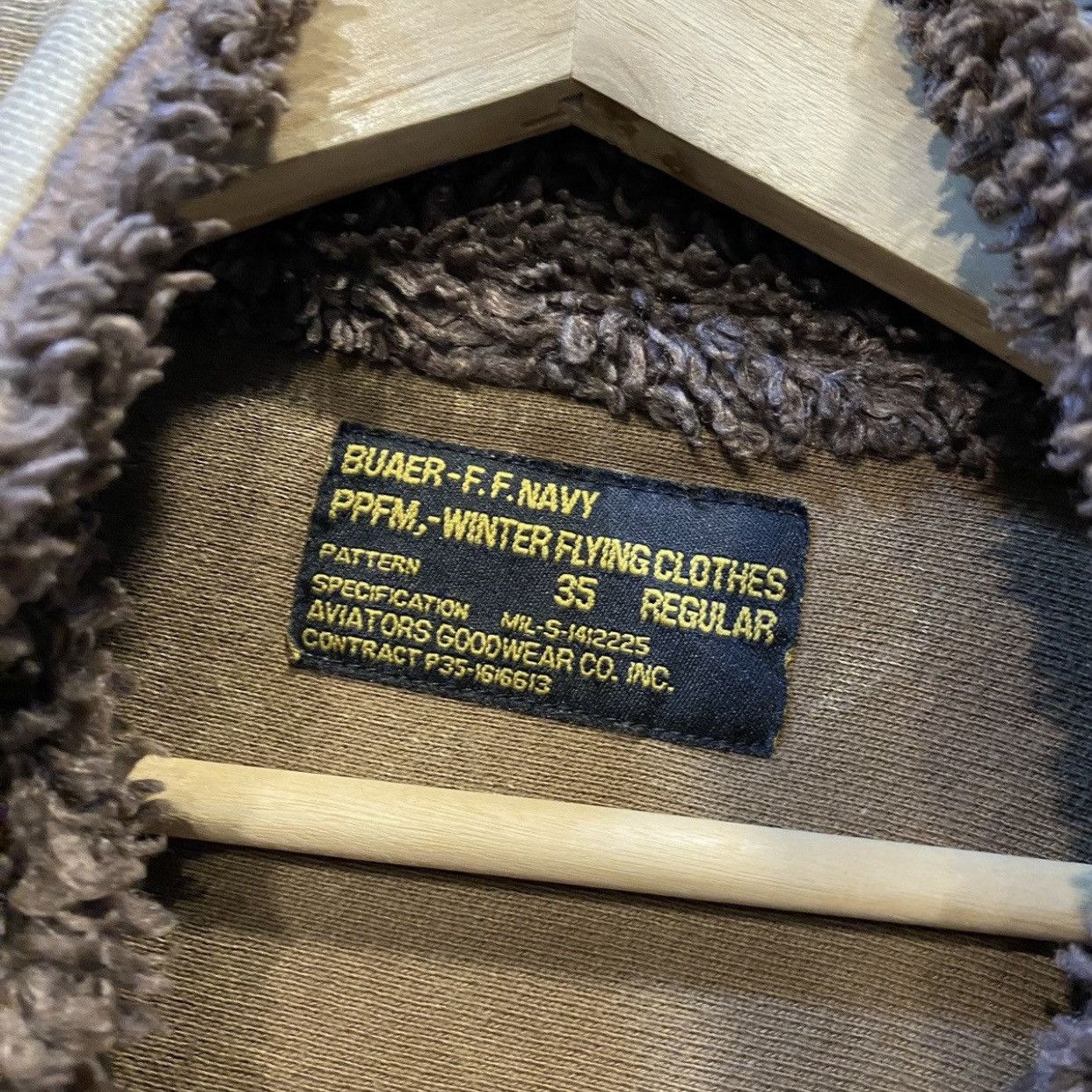 PPFM Vintage PPFM Winter Flying Aviator Bomber Jacket Size US M / EU 48-50 / 2 - 11 Thumbnail