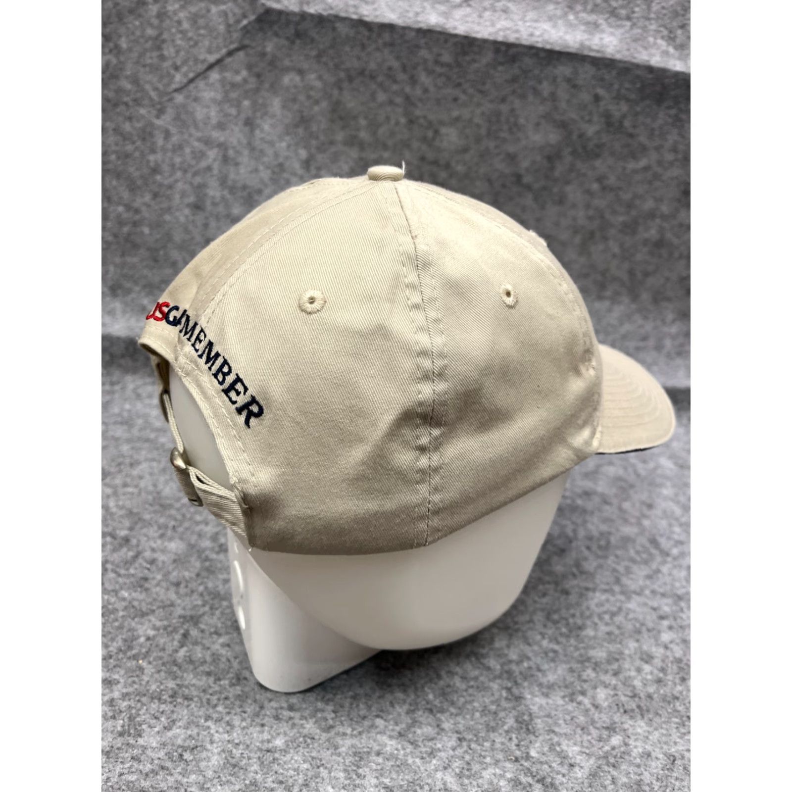 Vintage USGA Hat Cap Strap Back Adult One Size Ivory Cotton 2012 US Open The Olympic Club Size ONE SIZE - 7 Thumbnail