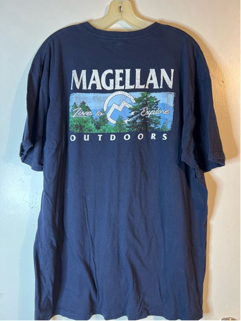 Other Men's Magellan Outdoors T-shirt 2XL Blue Size US XL / EU 56 / 4 - 1 Thumbnail