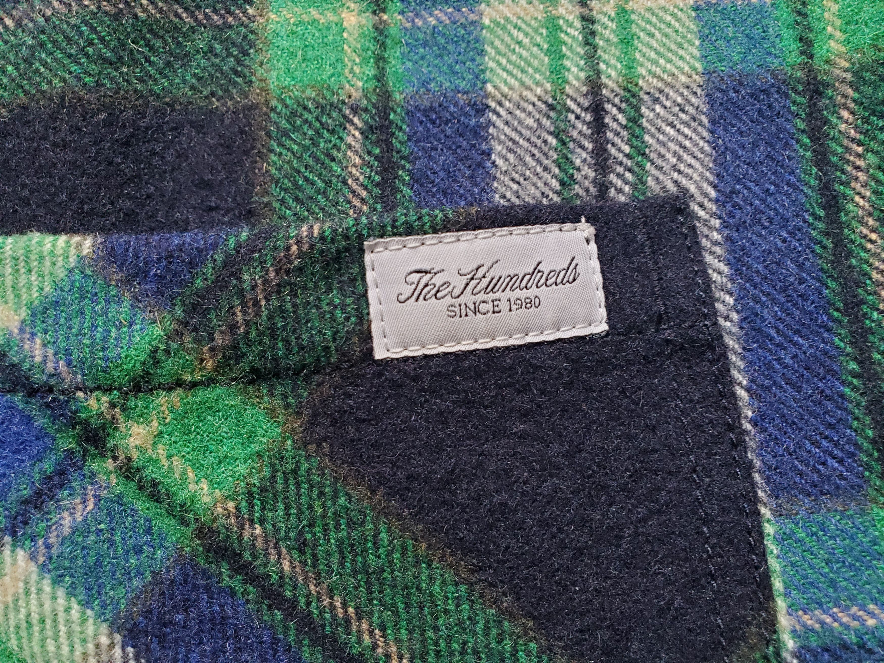 The Hundreds The Hundreds Green Wool Plaid Jacket Size US L / EU 52-54 / 3 - 3 Thumbnail