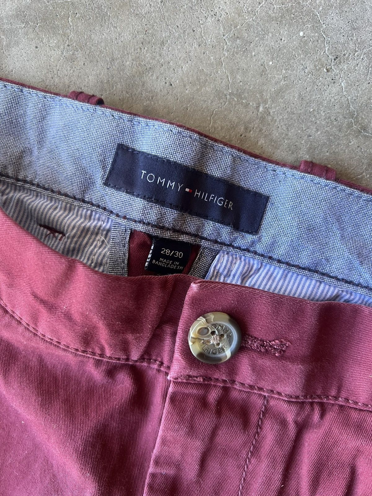 Tommy Hilfiger × Vintage Tommy Hilfiger Pants 28 x 30 Size US 28 / EU 44 - 2 Thumbnail