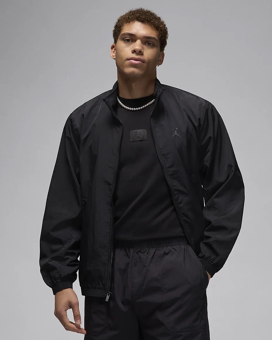 Jordan Brand Nike Air Jordan Nylon Mens Windbreaker Jacket Size US L / EU 52-54 / 3 - 3 Thumbnail