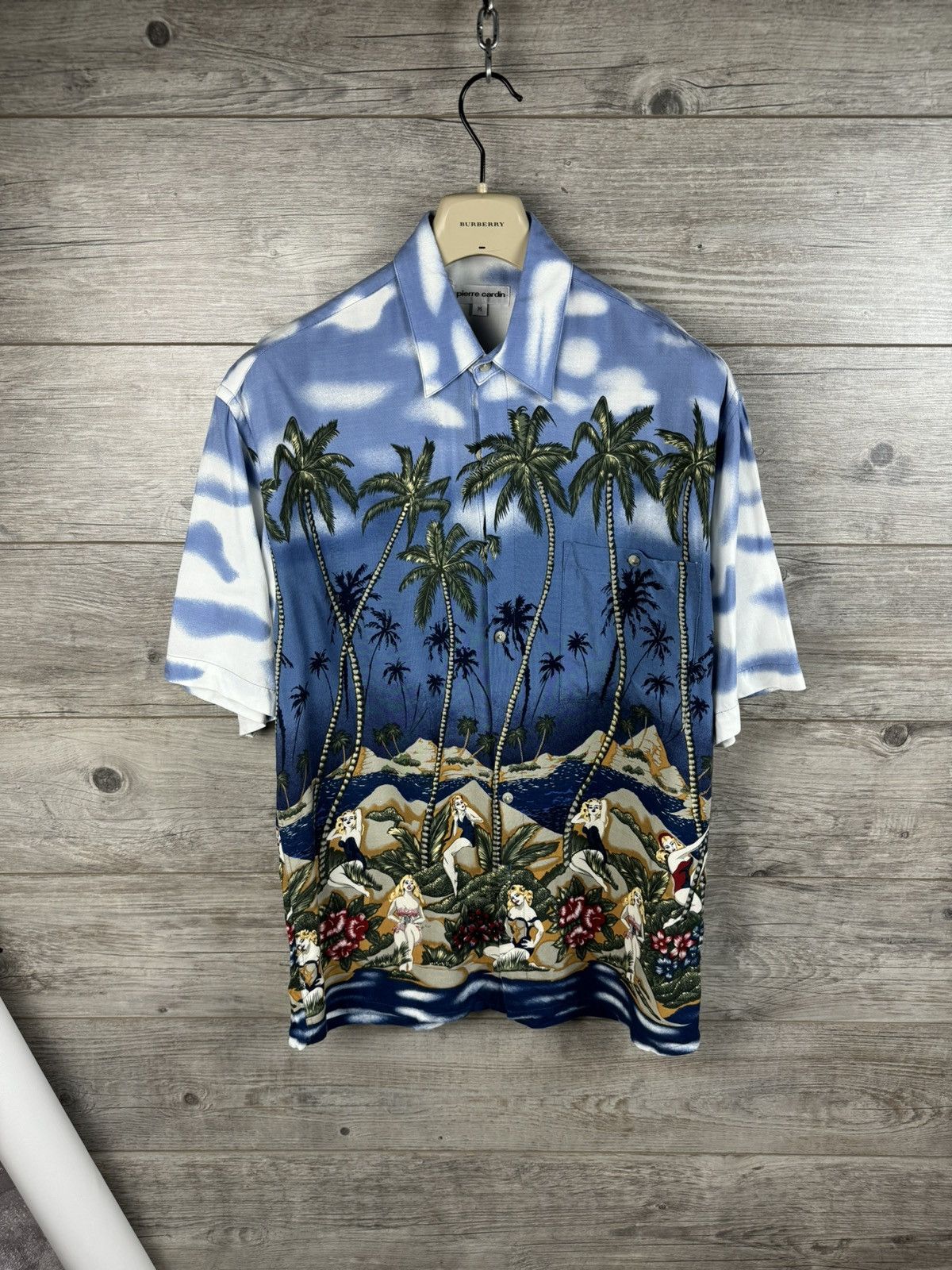 Pierre Cardin PIERRE CARDIN SHORT SLEEVE SHIRT IN HAWAIIAN STYLE SIZE M Size US M / EU 48-50 / 2 - 1 Thumbnail