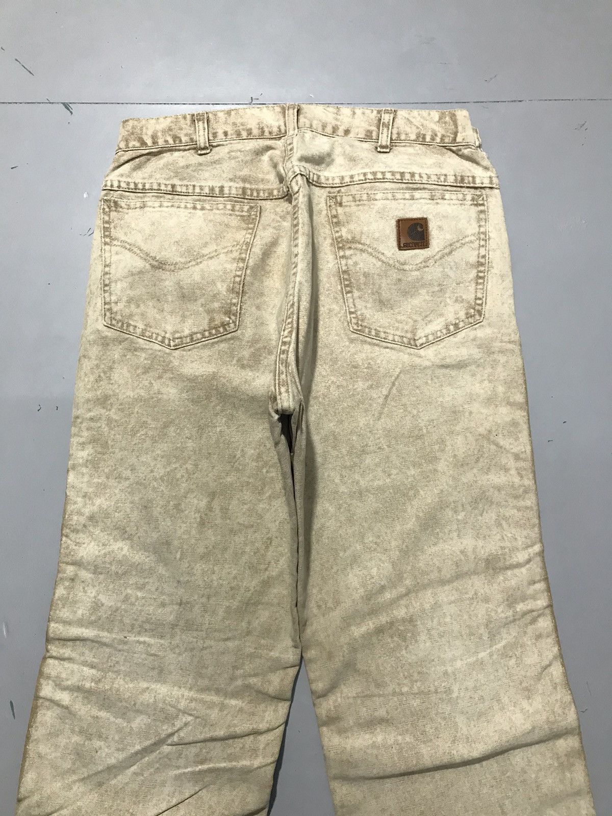 Carhartt 90sVintage Carhartt double knee workwear denim Size US 32 / EU 48 - 10 Thumbnail